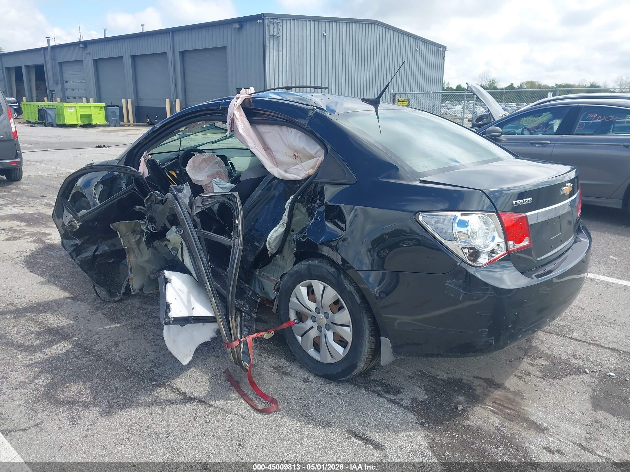 2014 Chevrolet Cruze Ls Auto Black vin: 1G1PA5SH0E7118987