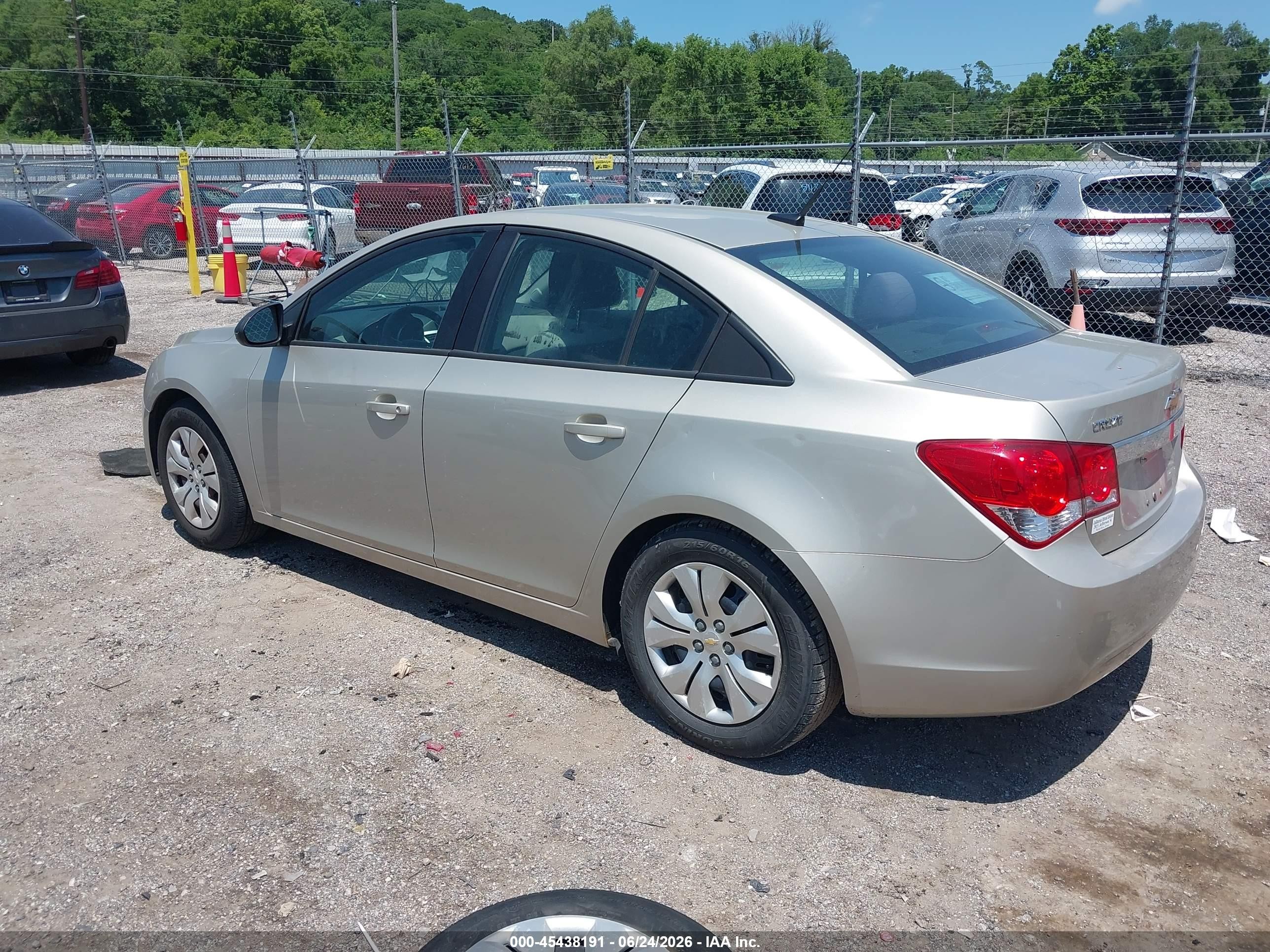 2014 Chevrolet Cruze Ls Auto Gold vin: 1G1PA5SH0E7120562