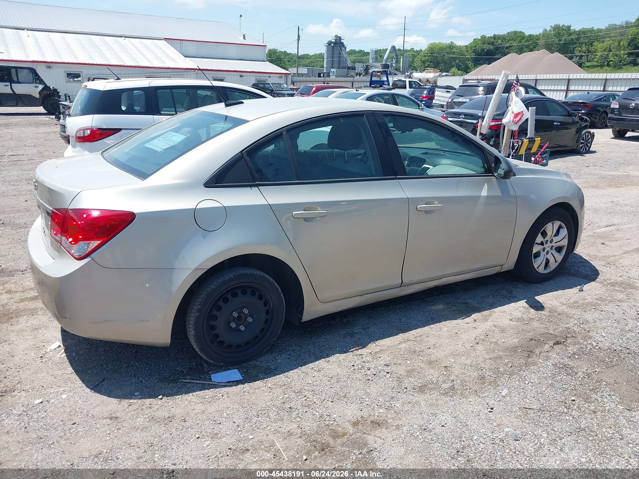2014 Chevrolet Cruze Ls Auto Gold vin: 1G1PA5SH0E7120562