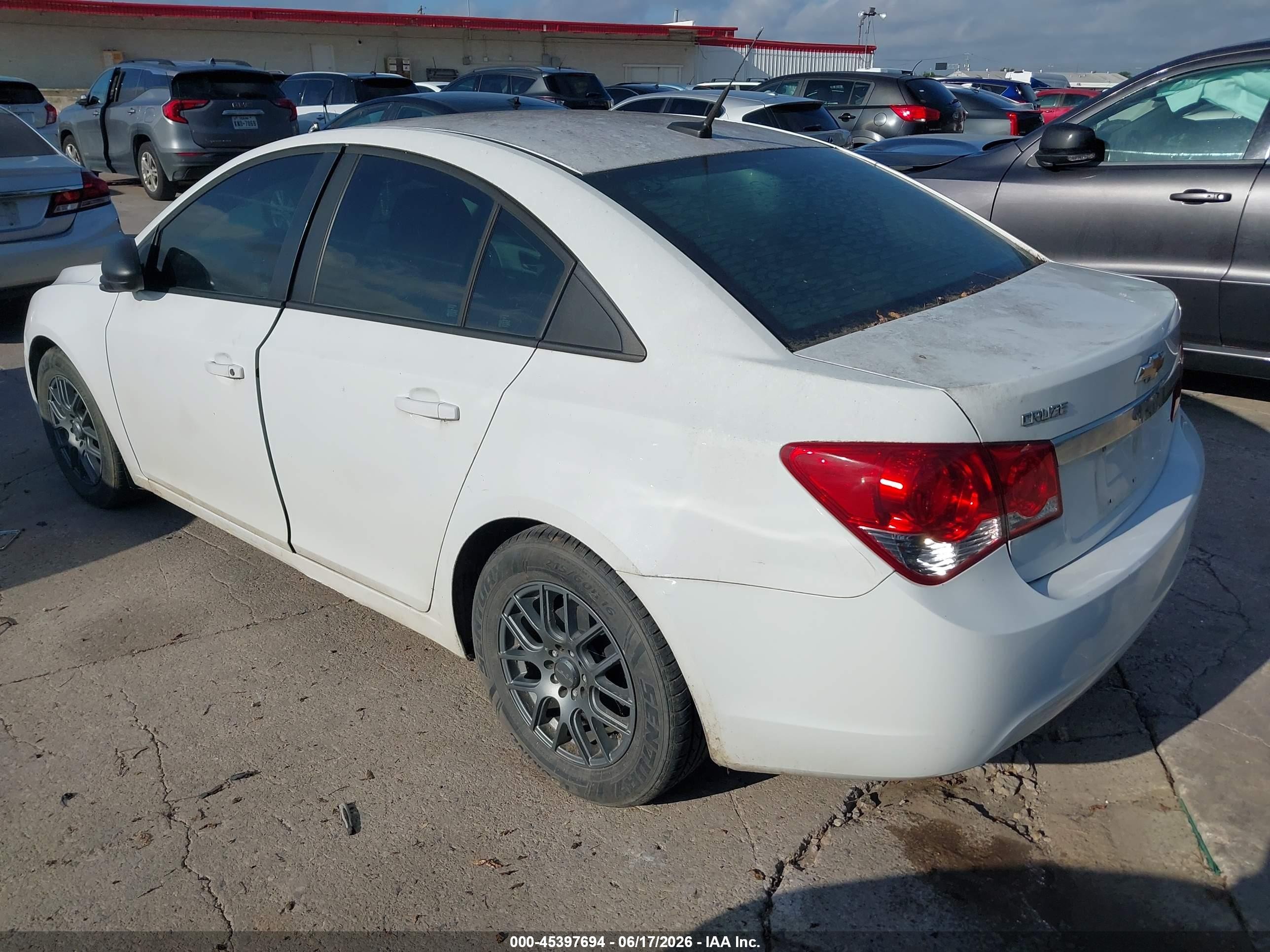 2014 Chevrolet Cruze Ls Auto White vin: 1G1PA5SH0E7200637