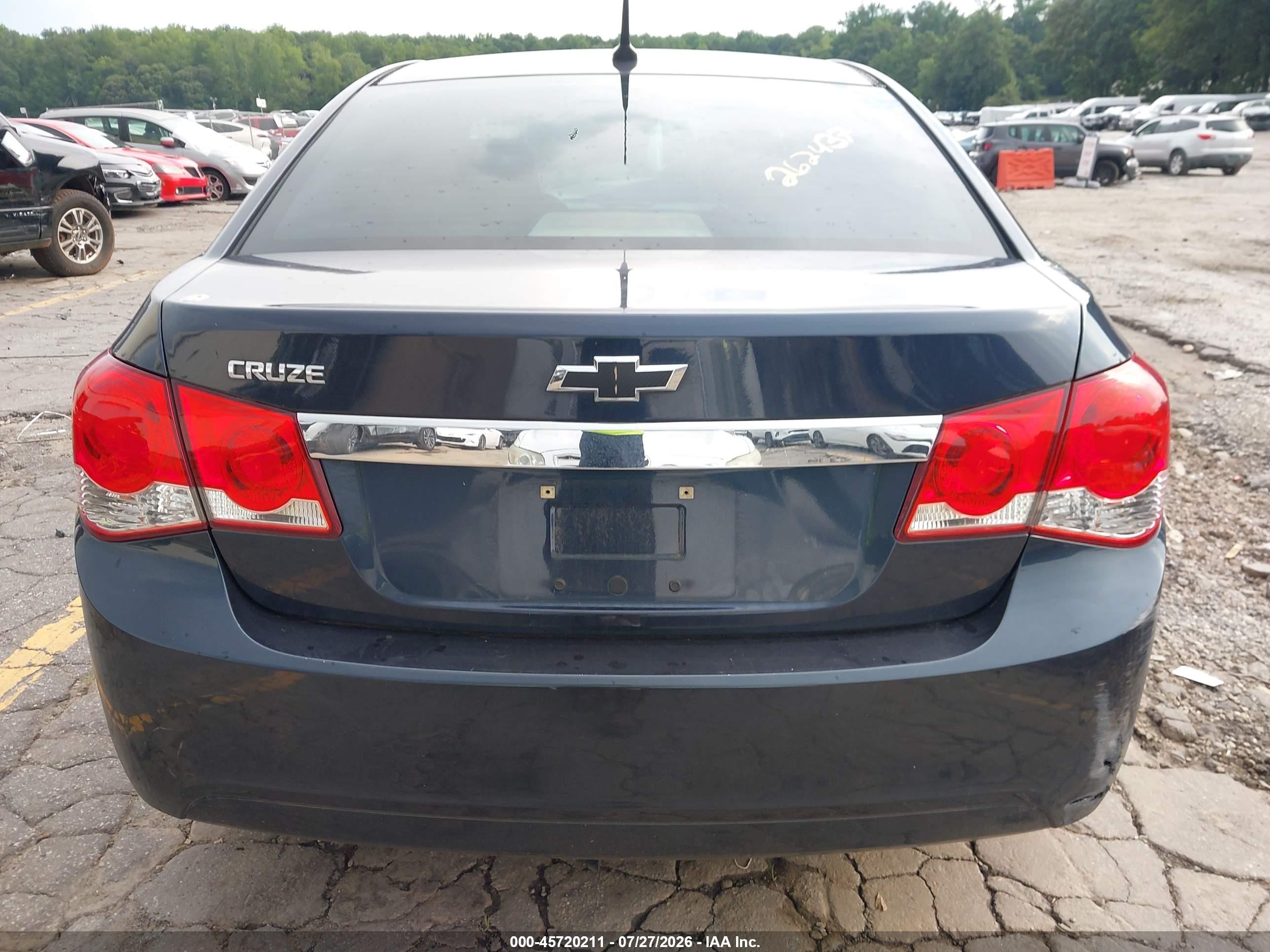 2014 Chevrolet Cruze Ls Auto Dark Blue vin: 1G1PA5SH0E7227806