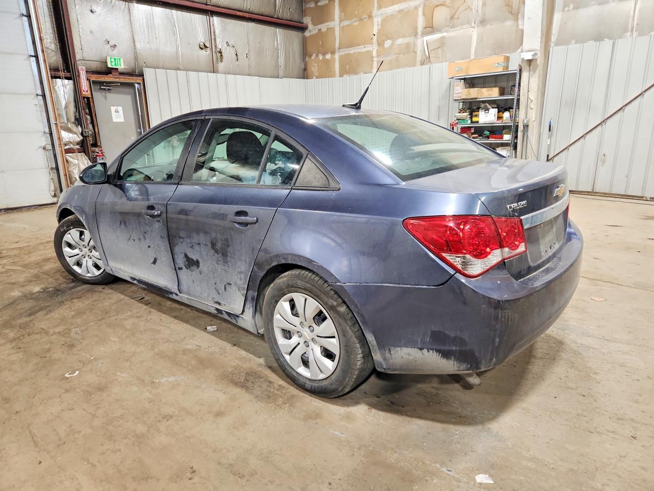 2014 Chevrolet Cruze Ls Gray vin: 1G1PA5SH0E7229085