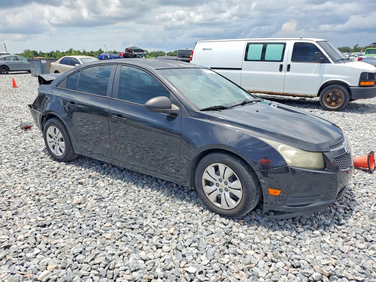 2014 Chevrolet Cruze Ls Черный vin: 1G1PA5SH0E7232195