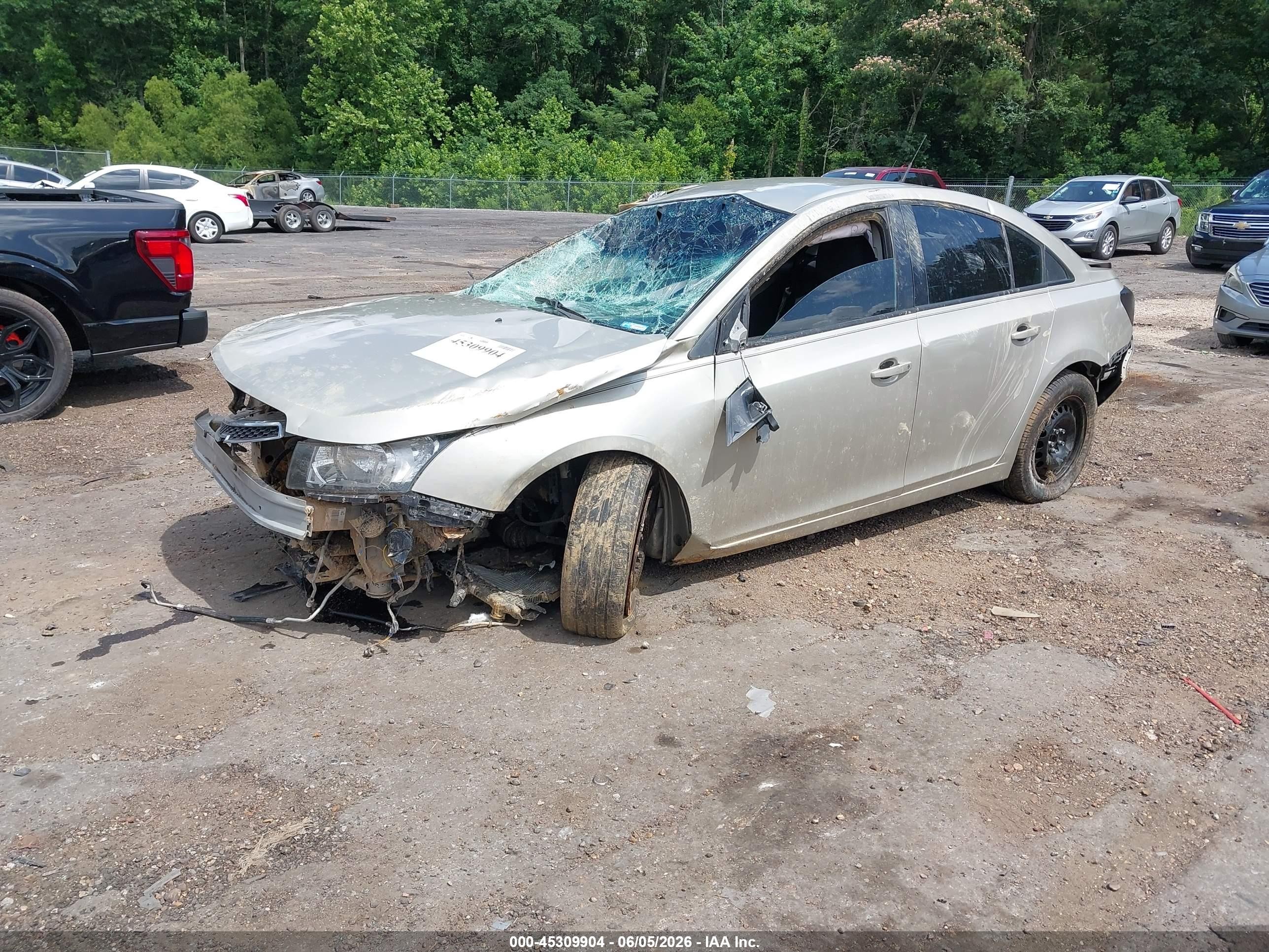 2014 Chevrolet Cruze Ls Auto Золотой vin: 1G1PA5SH0E7242421