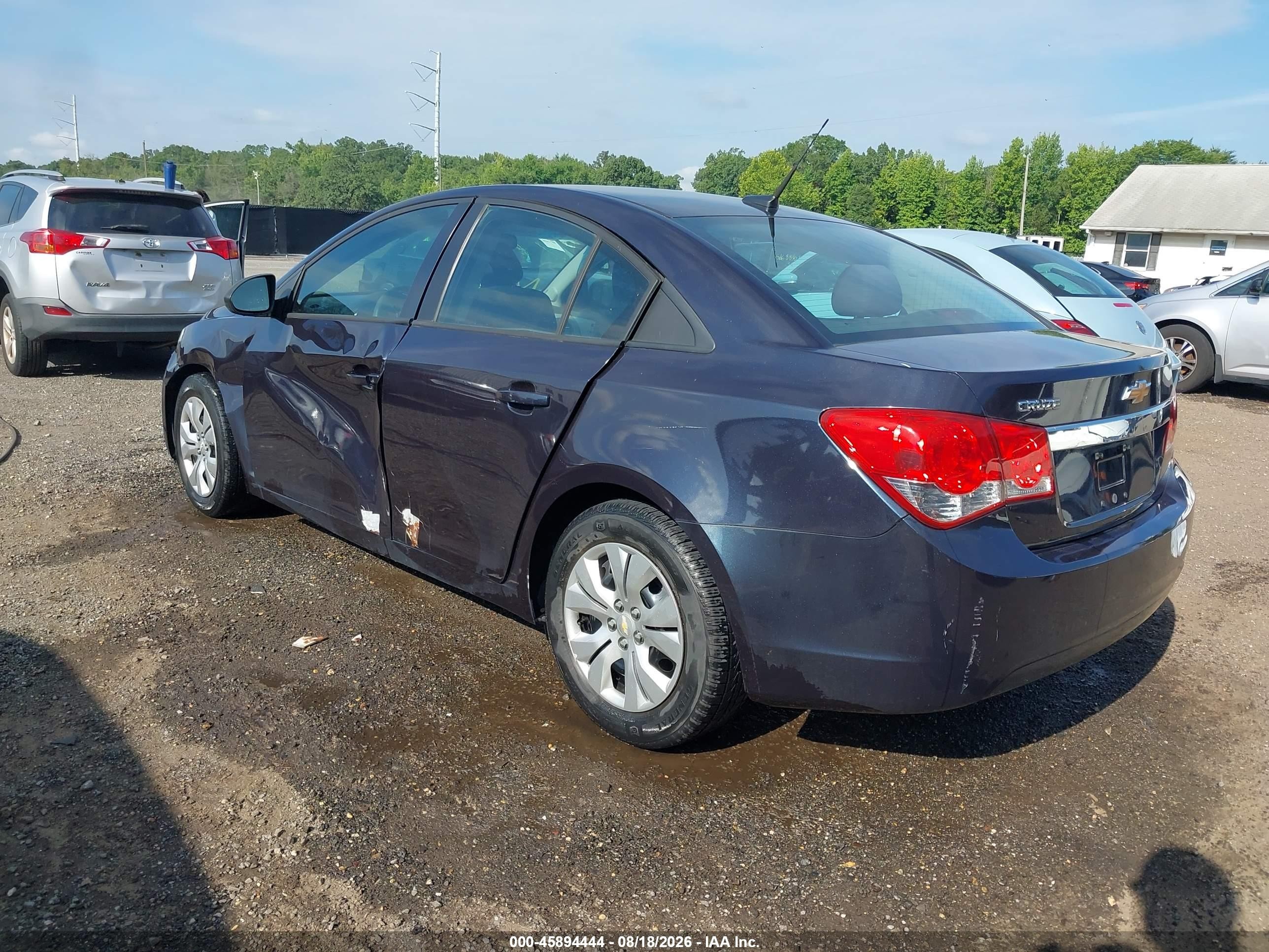 2014 Chevrolet Cruze Ls Auto Синий vin: 1G1PA5SH0E7270185