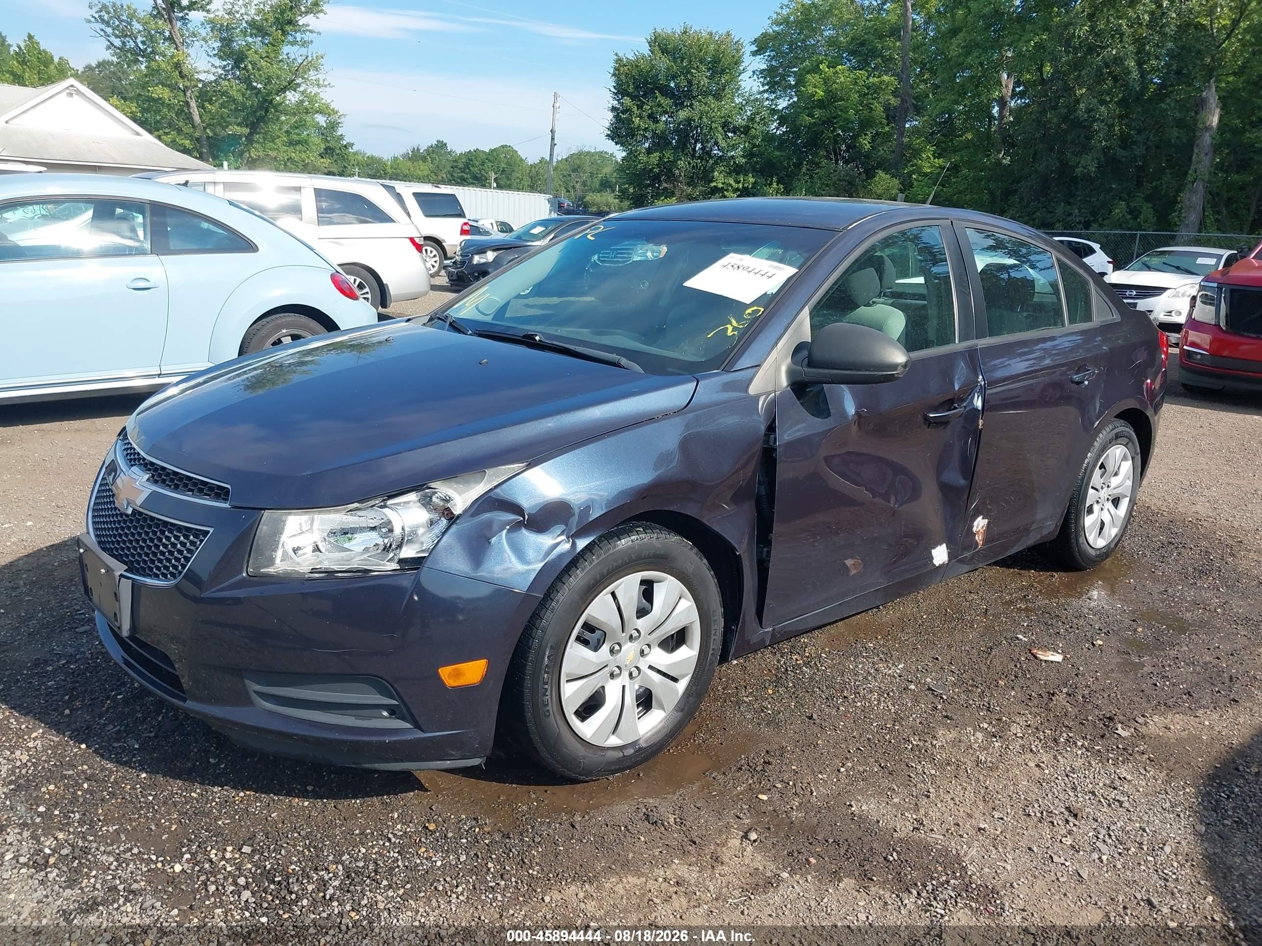 2014 Chevrolet Cruze Ls Auto Синий vin: 1G1PA5SH0E7270185