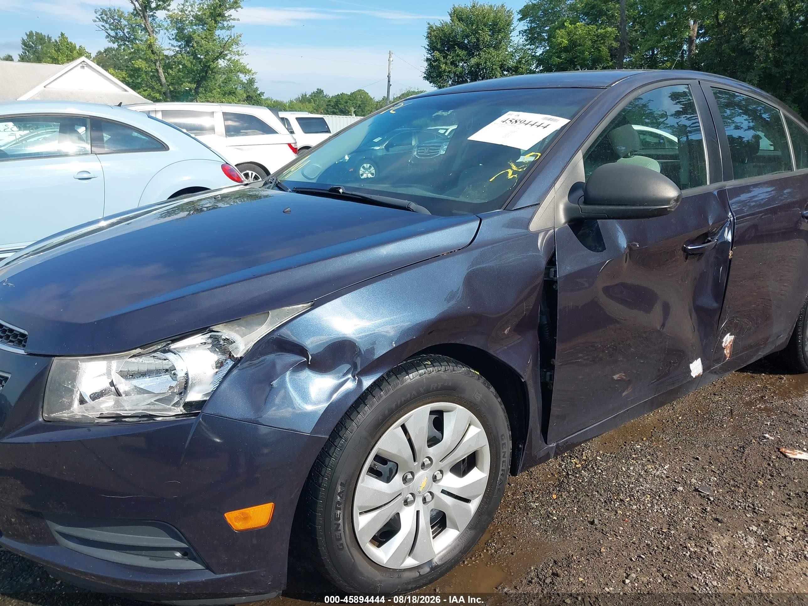 2014 Chevrolet Cruze Ls Auto Синий vin: 1G1PA5SH0E7270185