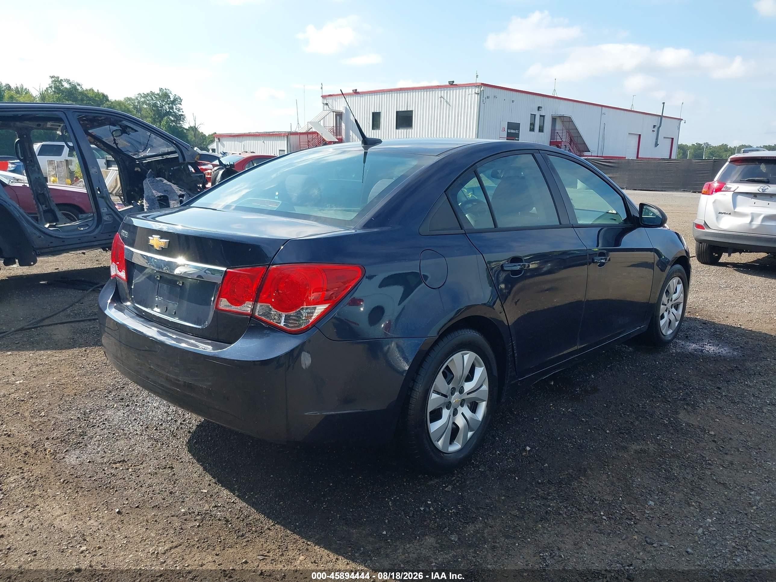2014 Chevrolet Cruze Ls Auto Синий vin: 1G1PA5SH0E7270185