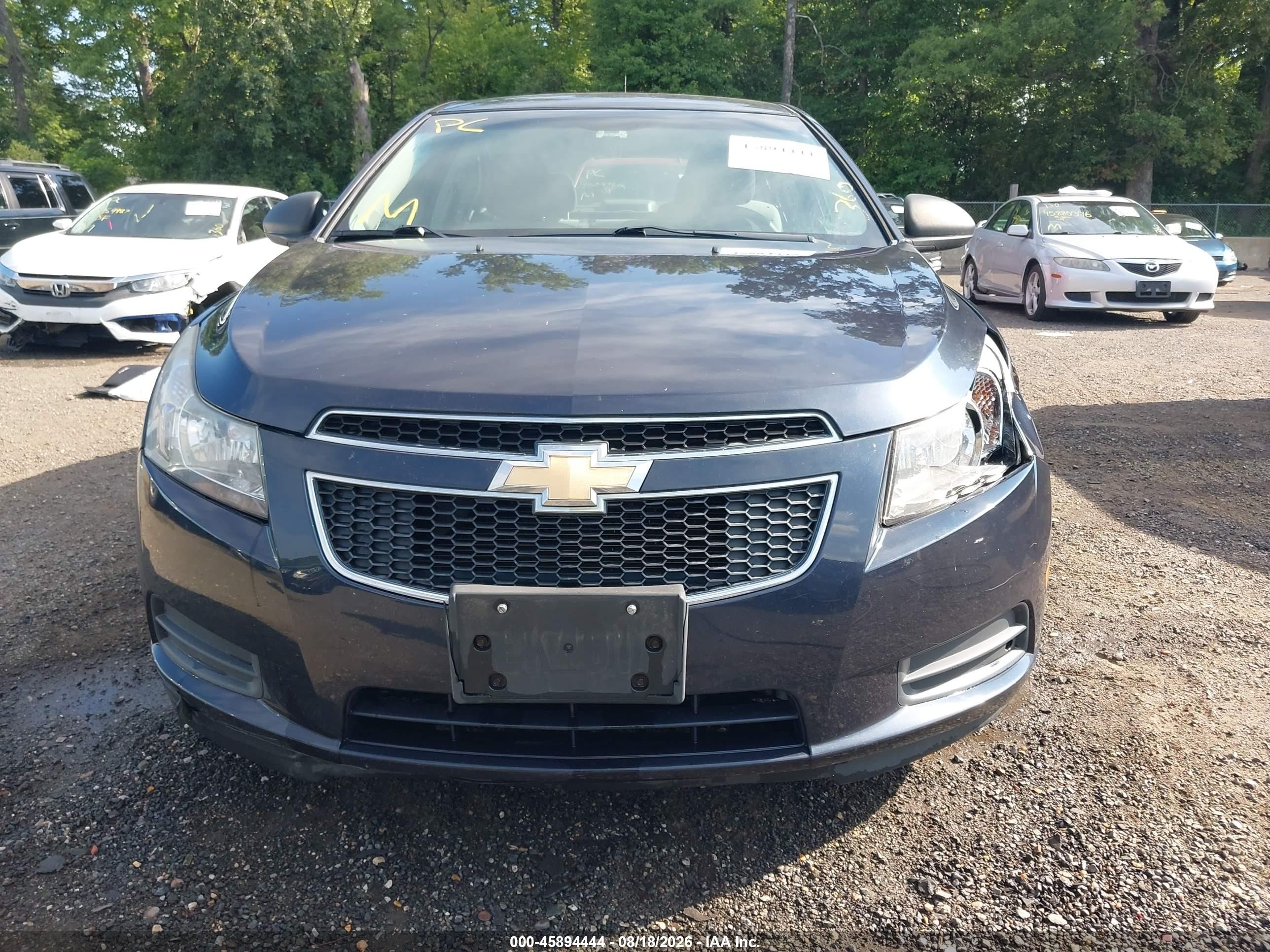 2014 Chevrolet Cruze Ls Auto Синий vin: 1G1PA5SH0E7270185