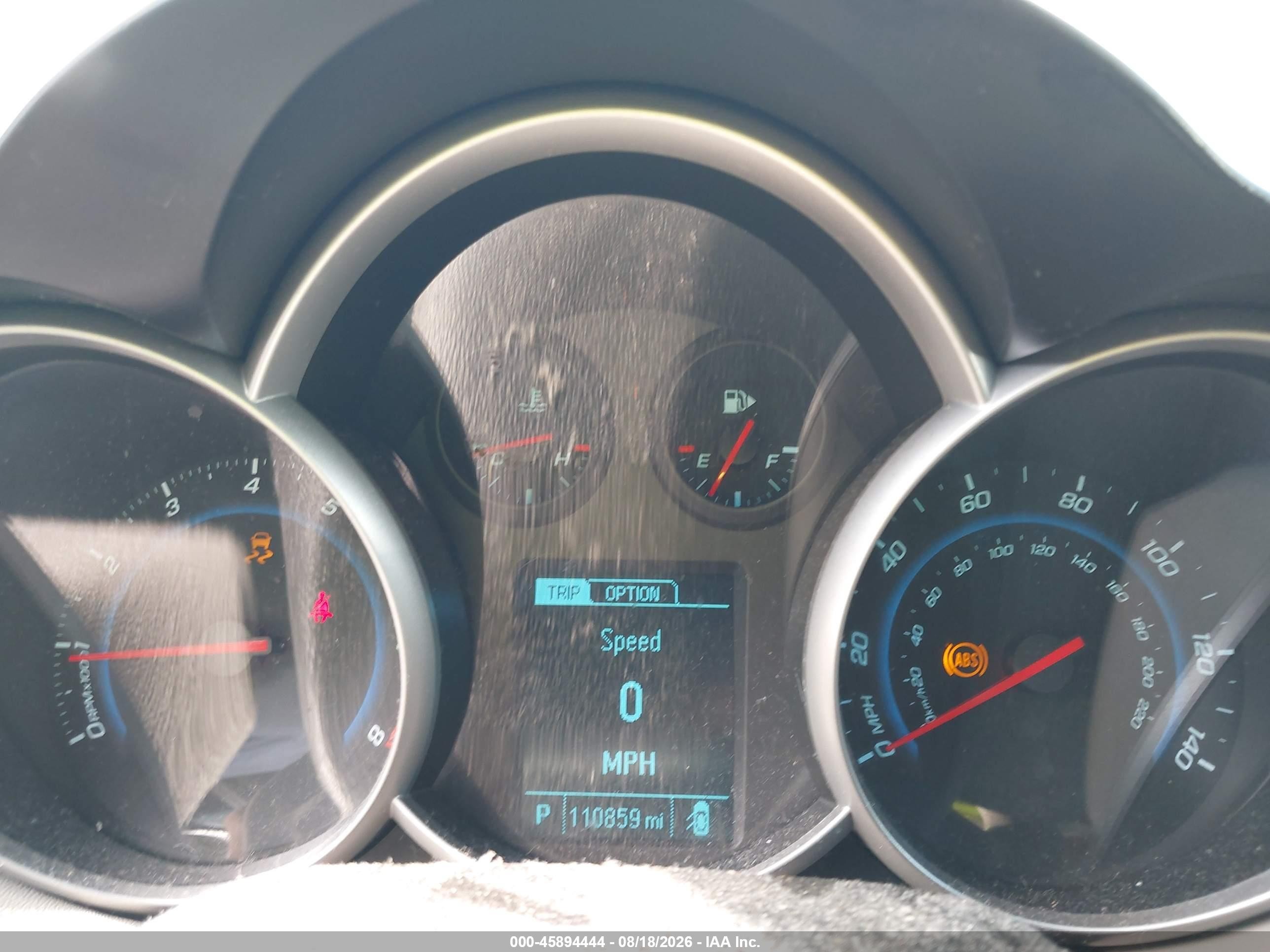 2014 Chevrolet Cruze Ls Auto Синий vin: 1G1PA5SH0E7270185