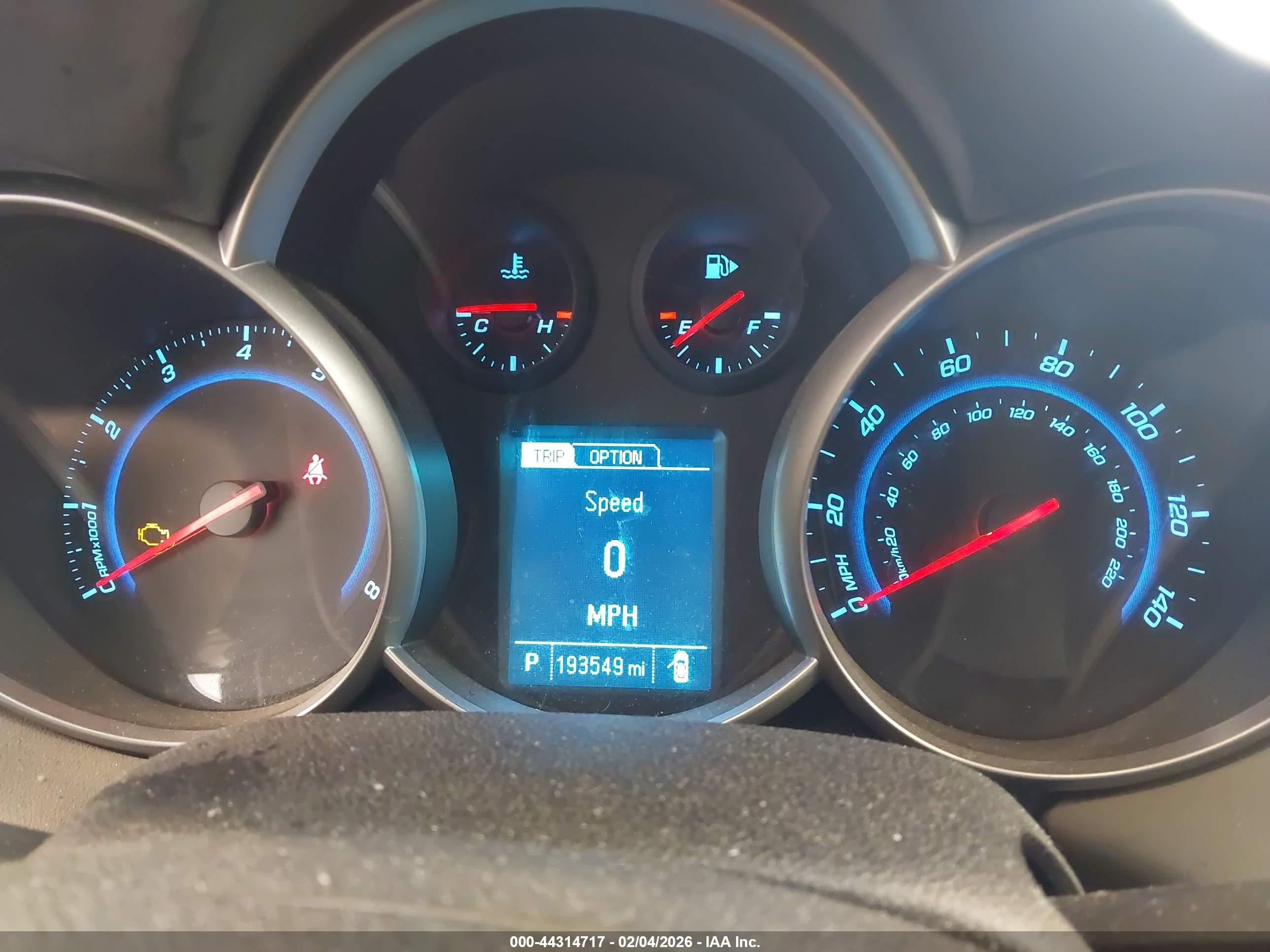 2014 Chevrolet Cruze Ls Auto Gold vin: 1G1PA5SH0E7379584