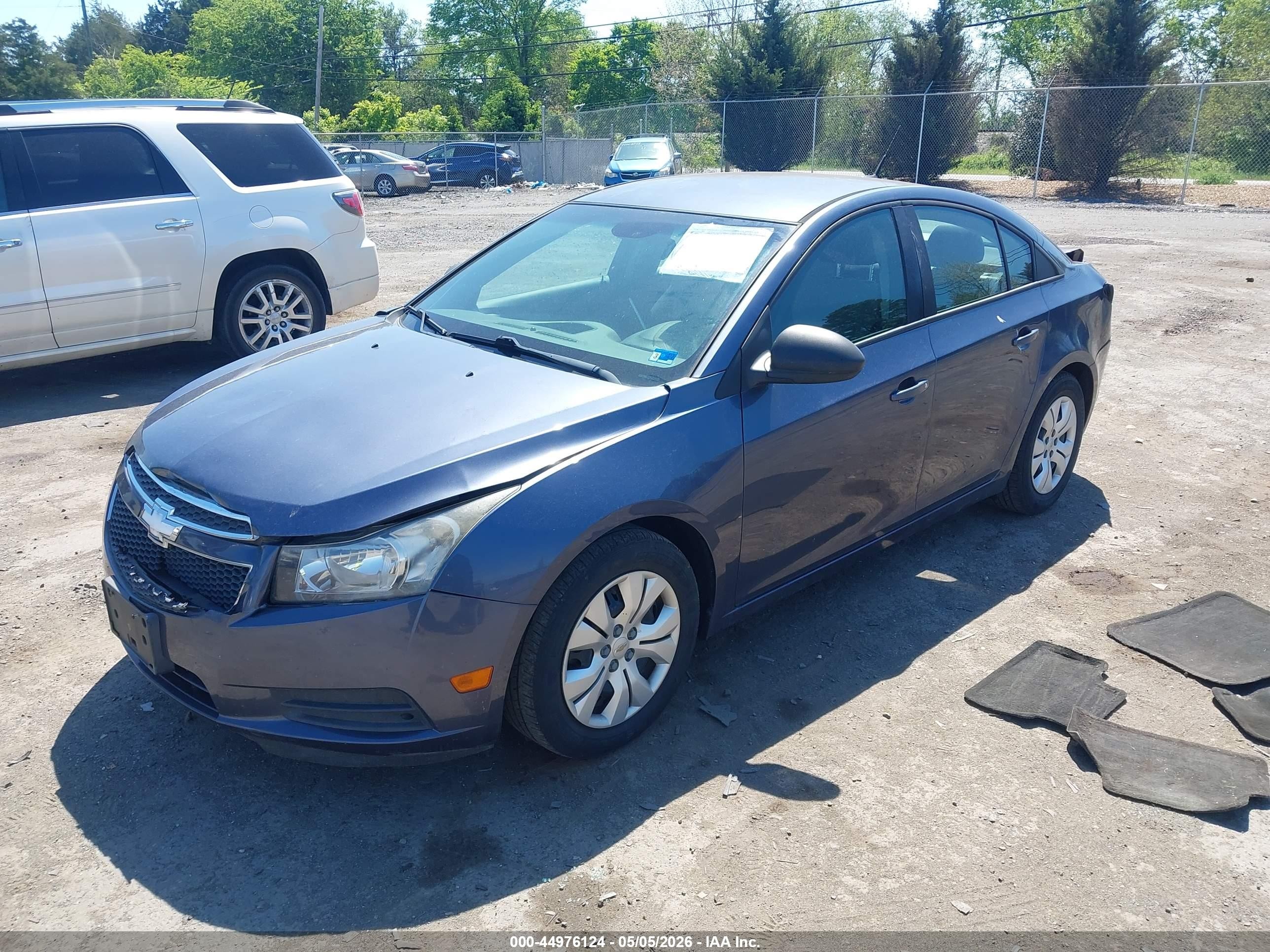 2014 Chevrolet Cruze Ls Auto Dark Blue vin: 1G1PA5SH0E7434406