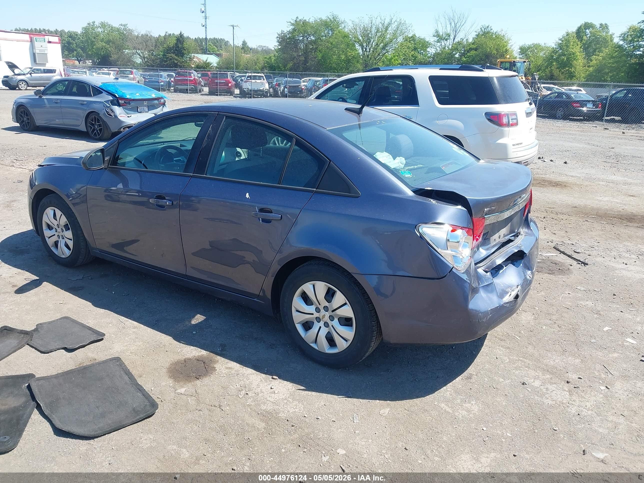 2014 Chevrolet Cruze Ls Auto Dark Blue vin: 1G1PA5SH0E7434406