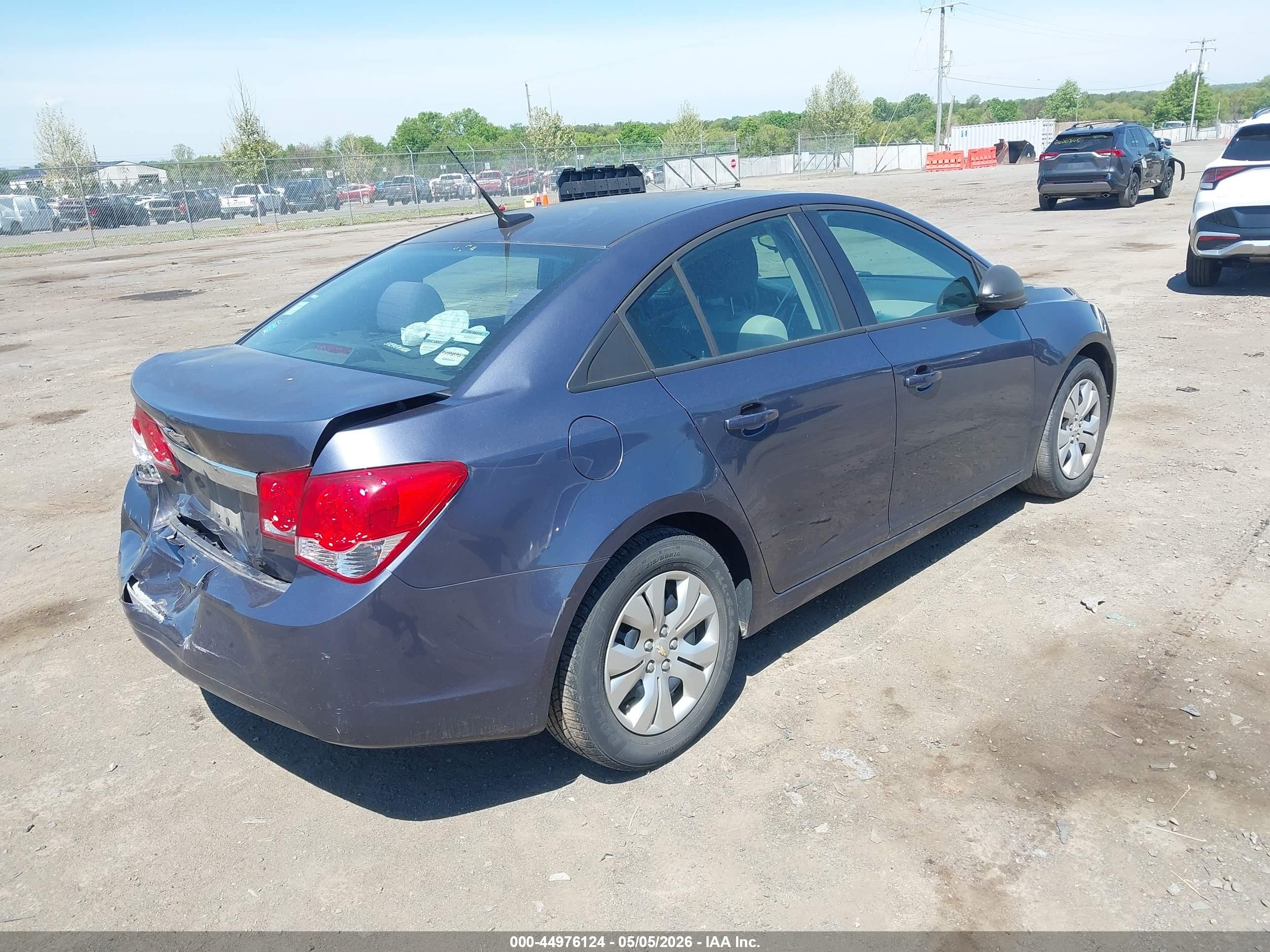 2014 Chevrolet Cruze Ls Auto Dark Blue vin: 1G1PA5SH0E7434406