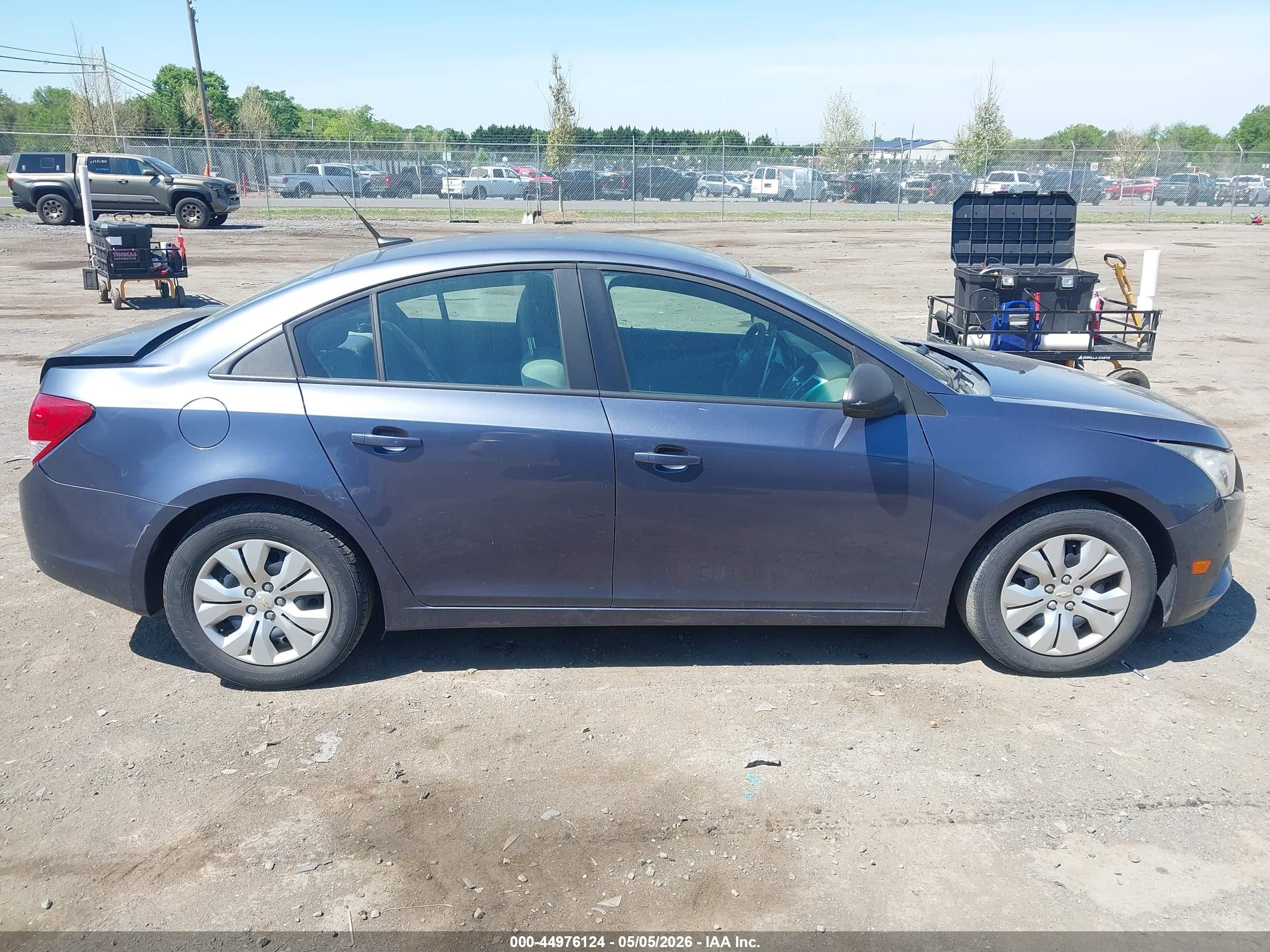 2014 Chevrolet Cruze Ls Auto Dark Blue vin: 1G1PA5SH0E7434406