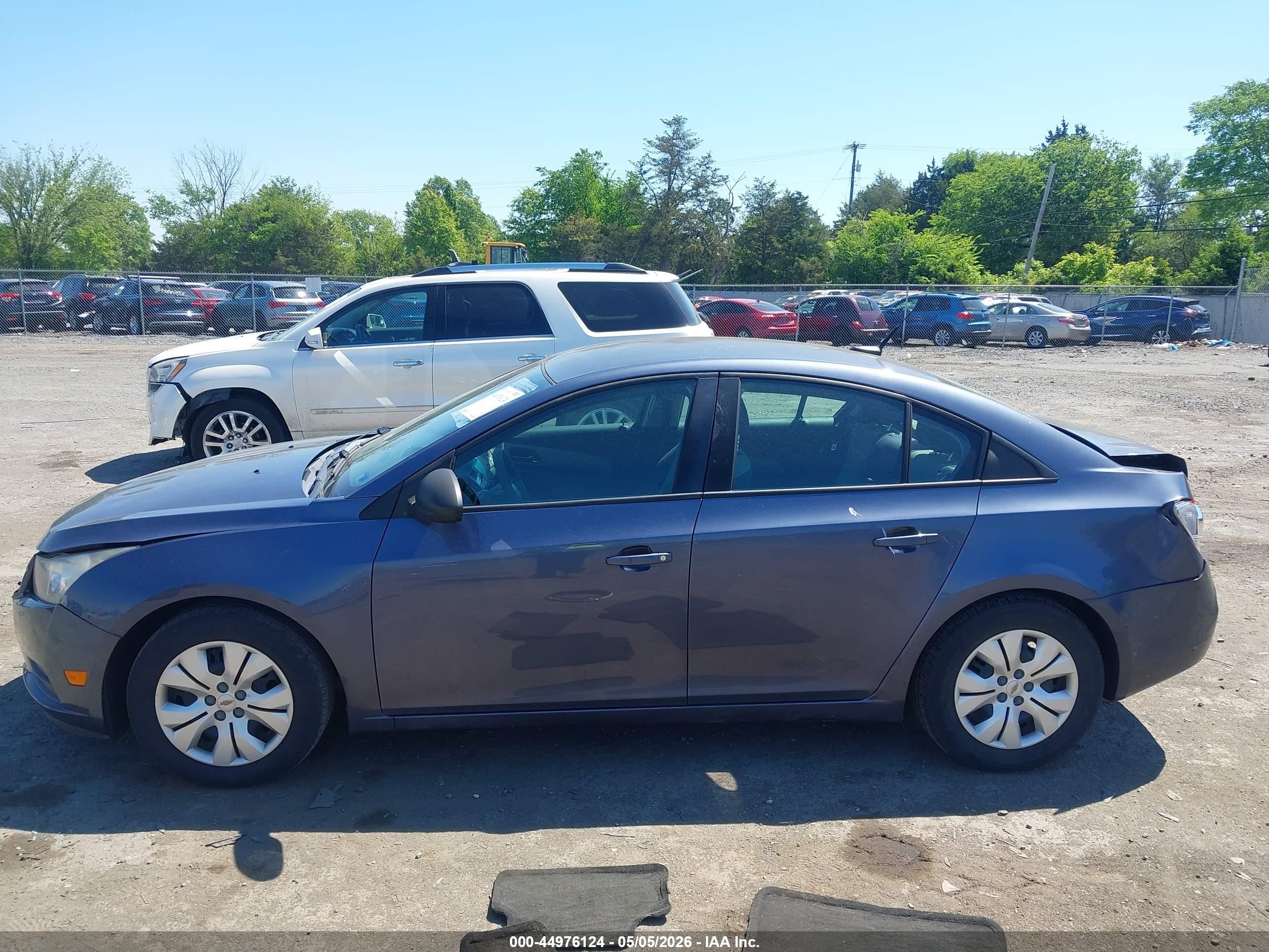 2014 Chevrolet Cruze Ls Auto Dark Blue vin: 1G1PA5SH0E7434406
