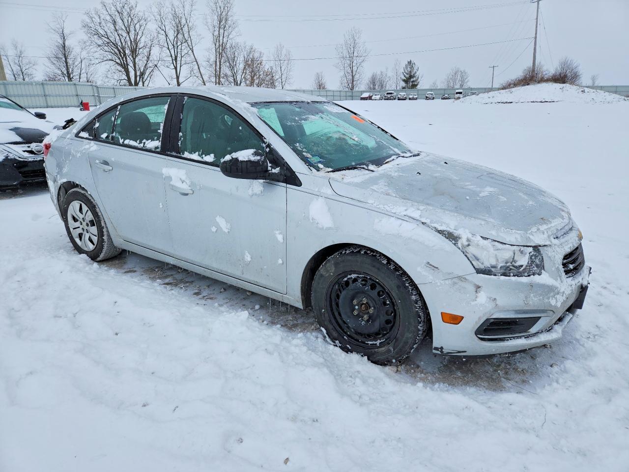 2015 Chevrolet Cruze Ls Silver vin: 1G1PA5SH0F7113029