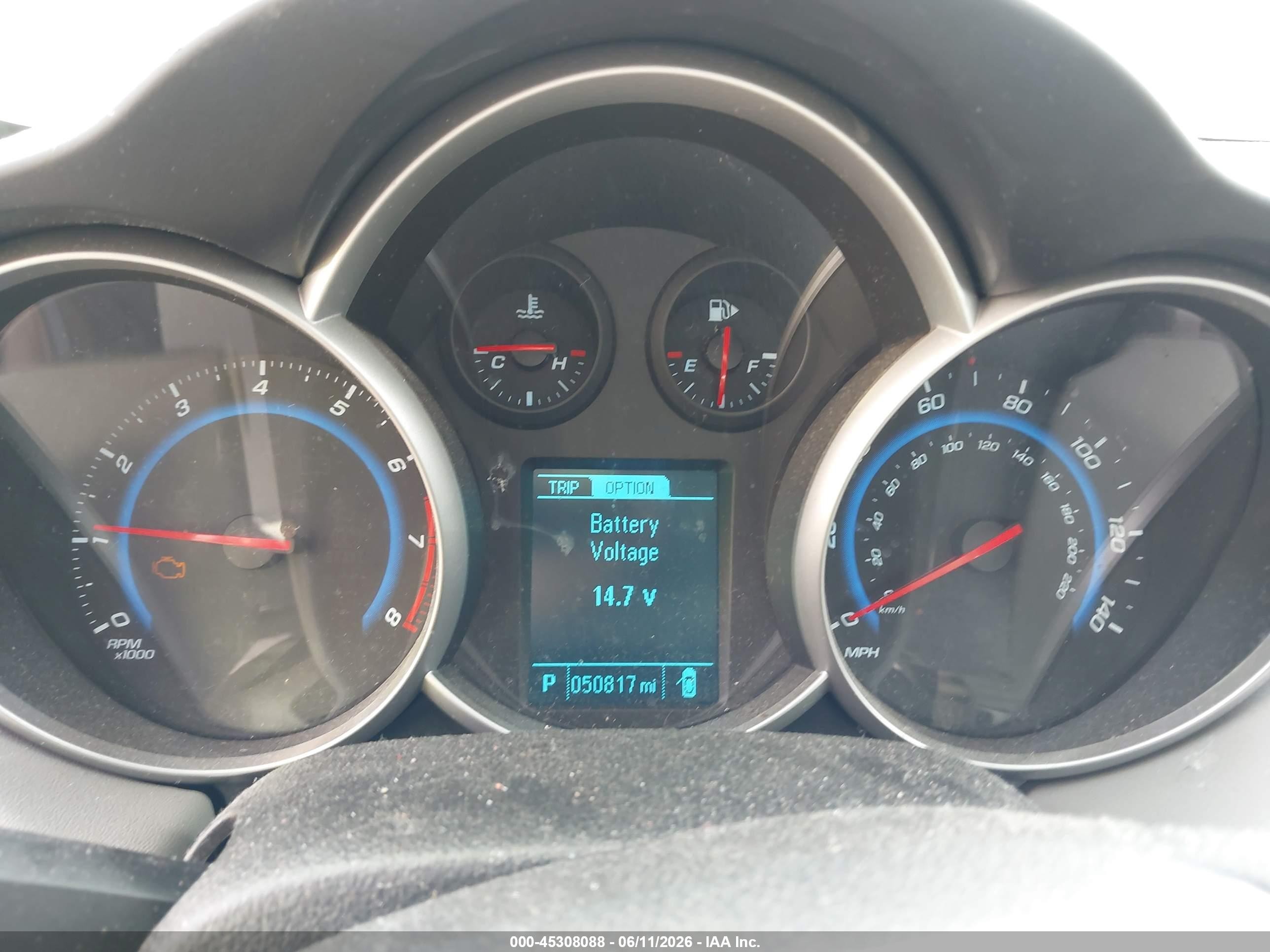 2015 Chevrolet Cruze Ls Auto Silver vin: 1G1PA5SH0F7190399