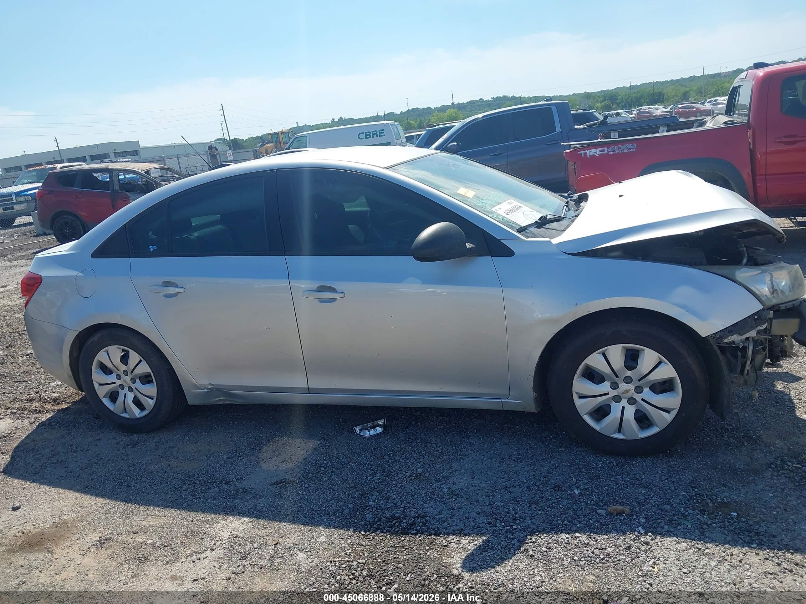 2015 Chevrolet Cruze Ls Auto Silver vin: 1G1PA5SH0F7300223