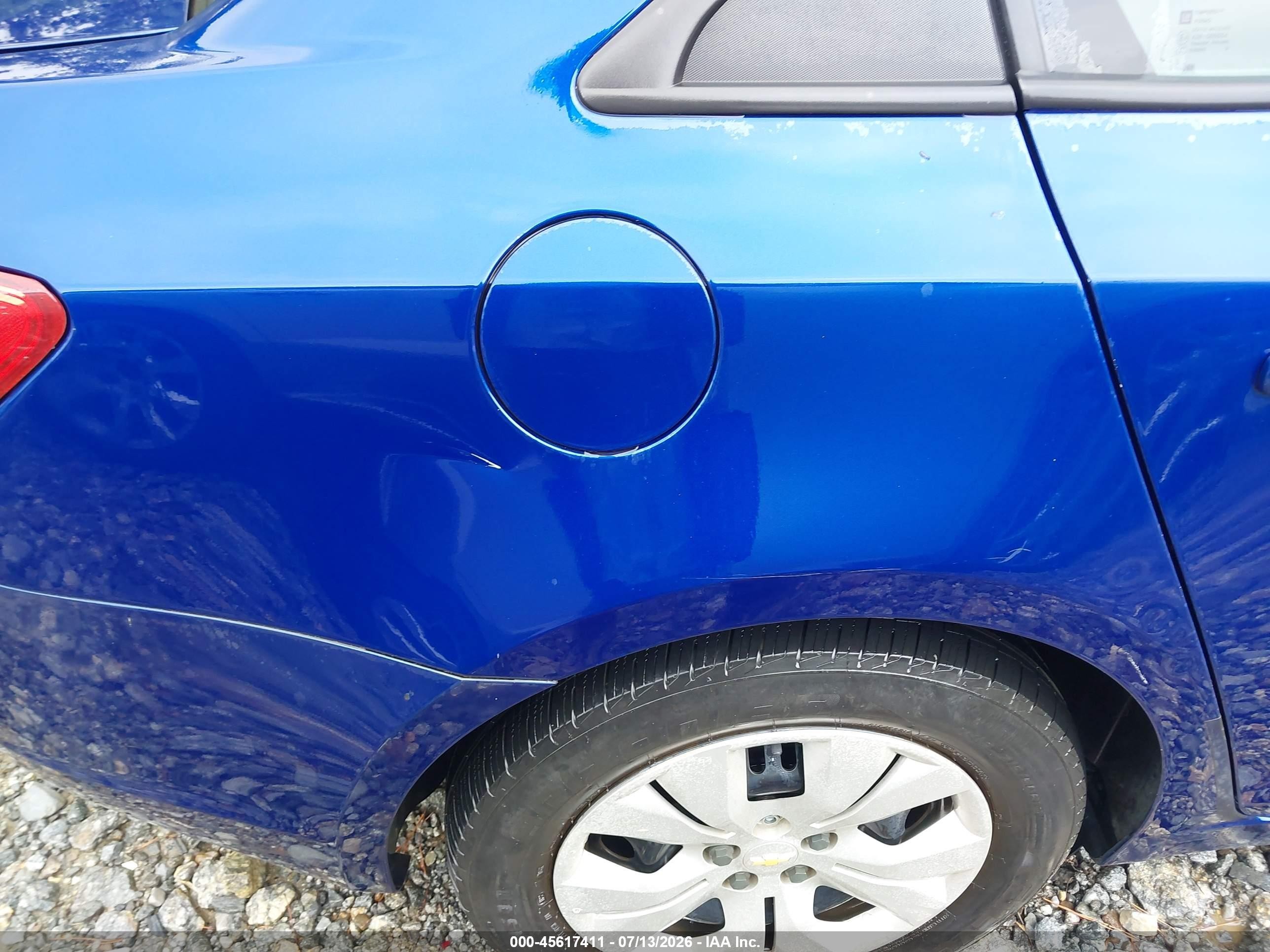 2013 Chevrolet Cruze Ls Auto Blue vin: 1G1PA5SH1D7108371