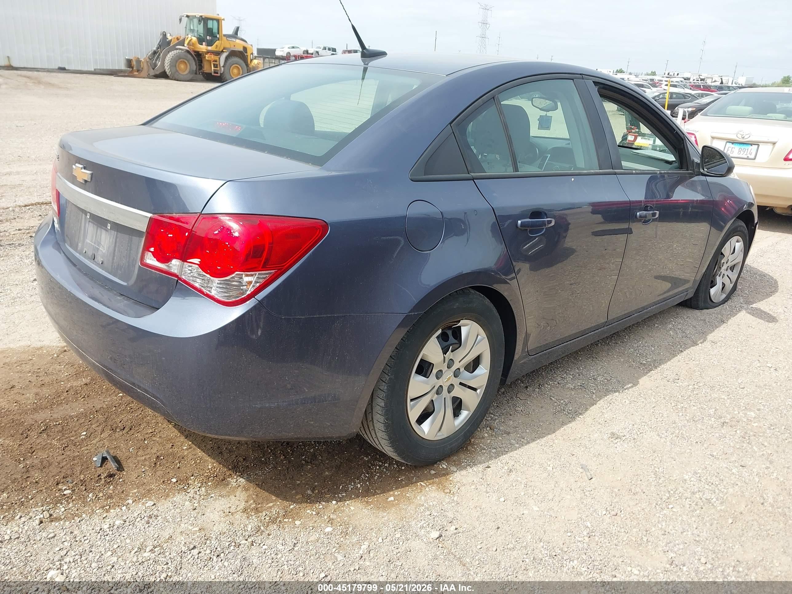 2013 Chevrolet Cruze Ls Auto Blue vin: 1G1PA5SH1D7116440