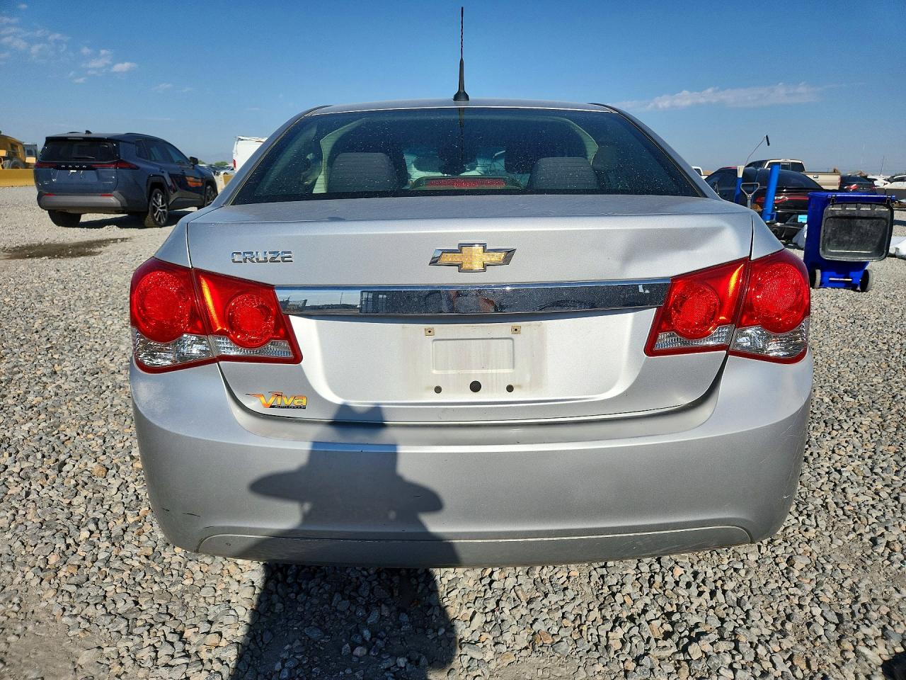 2013 Chevrolet Cruze Ls Silver vin: 1G1PA5SH1D7135683