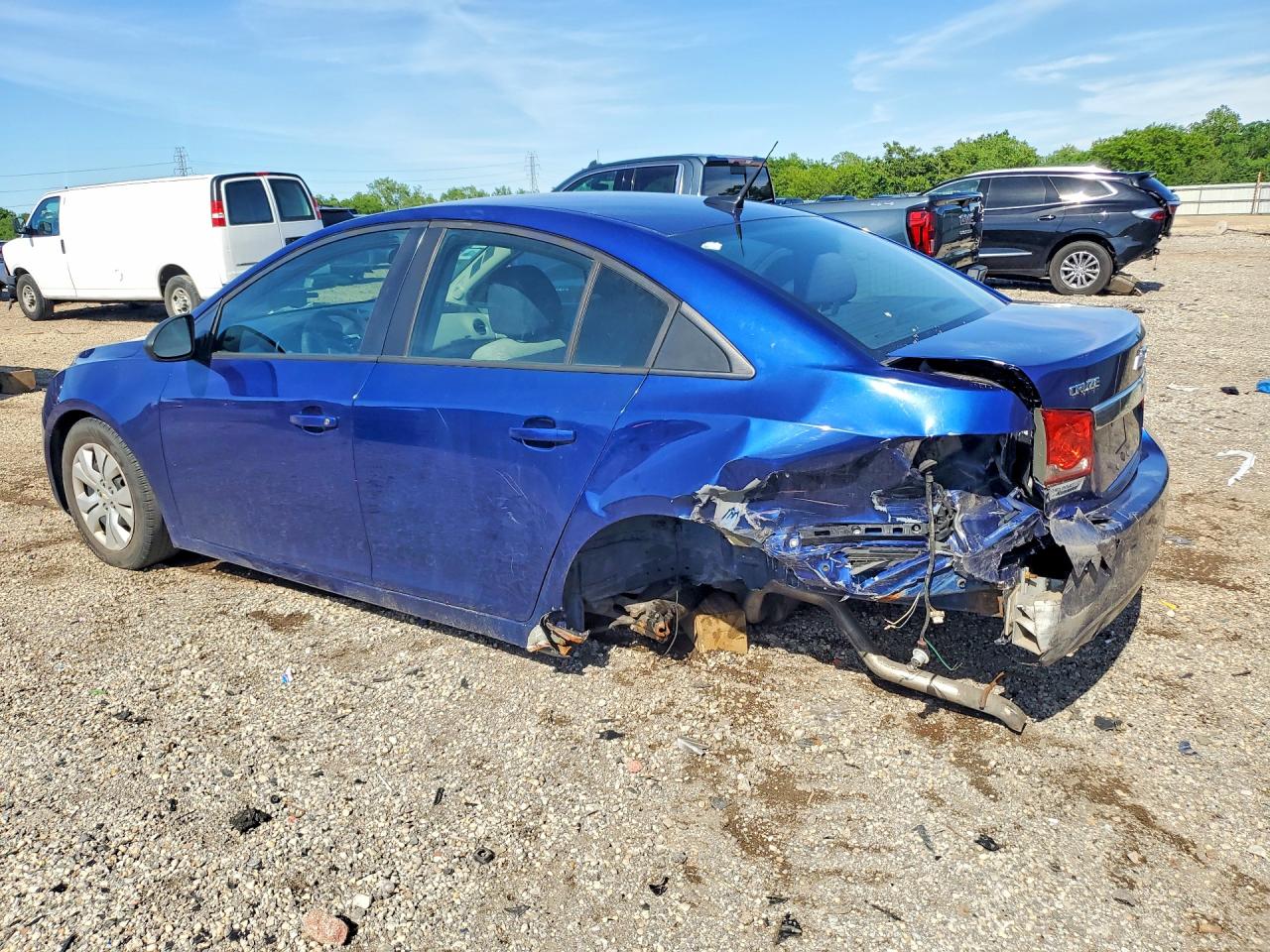 2013 Chevrolet Cruze Ls Blue vin: 1G1PA5SH1D7157358