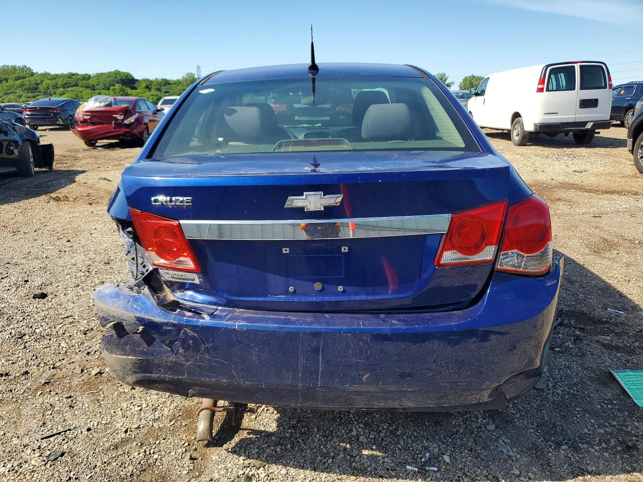 2013 Chevrolet Cruze Ls Blue vin: 1G1PA5SH1D7157358