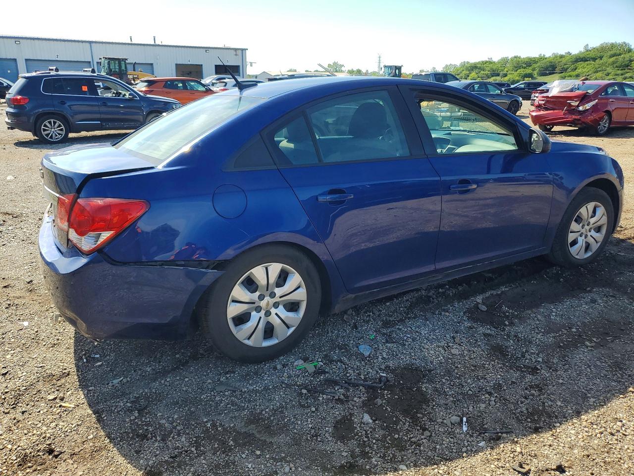 2013 Chevrolet Cruze Ls Blue vin: 1G1PA5SH1D7157358