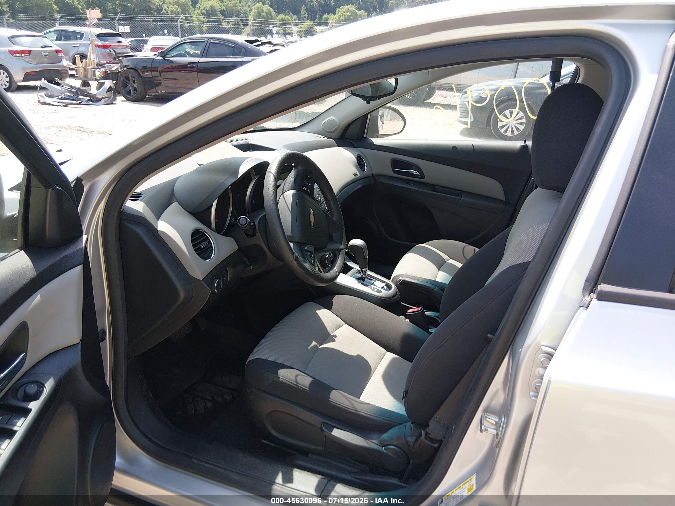 2013 Chevrolet Cruze Ls Auto Silver vin: 1G1PA5SH1D7160079