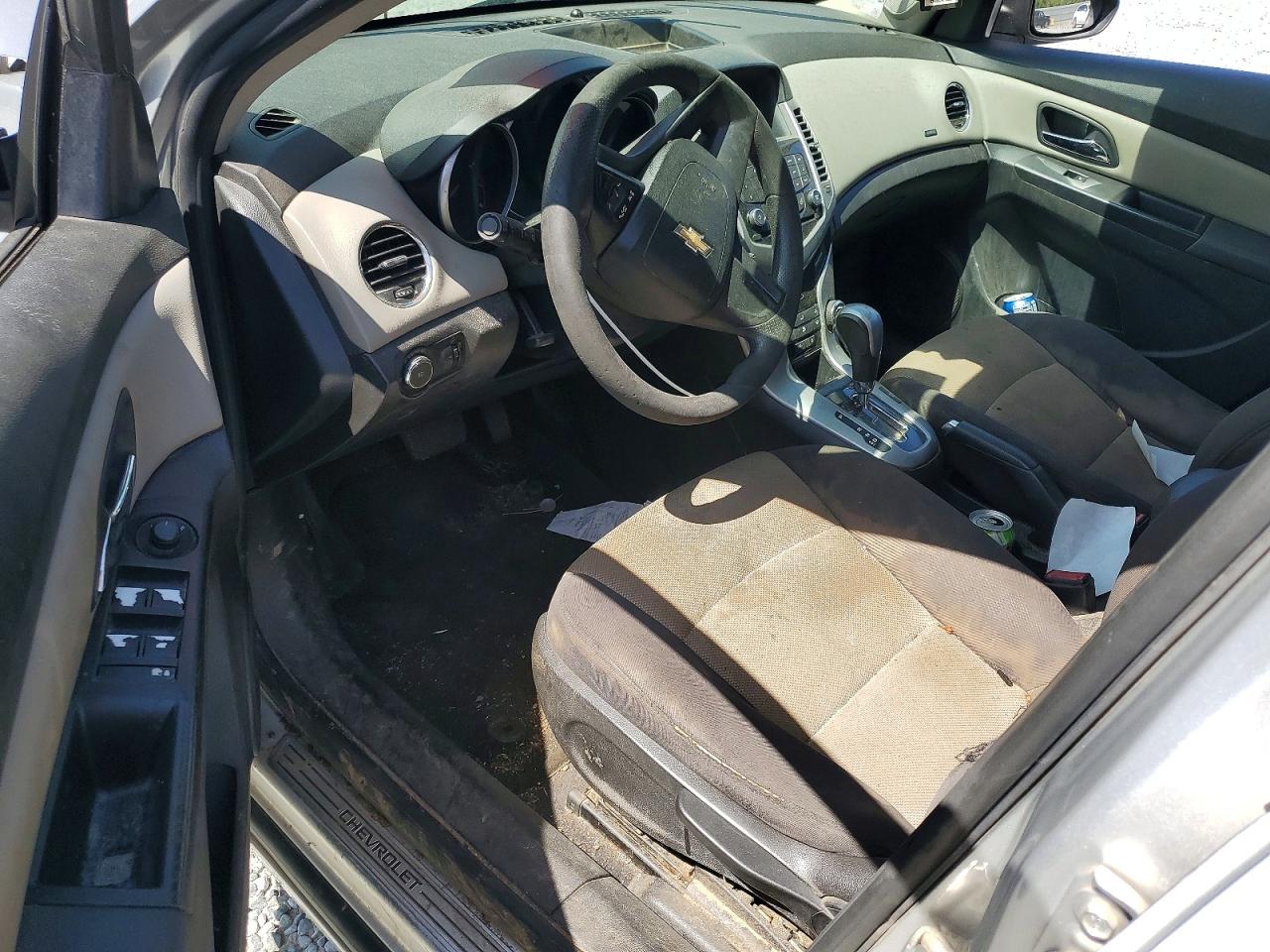 2013 Chevrolet Cruze Ls Silver vin: 1G1PA5SH1D7191803