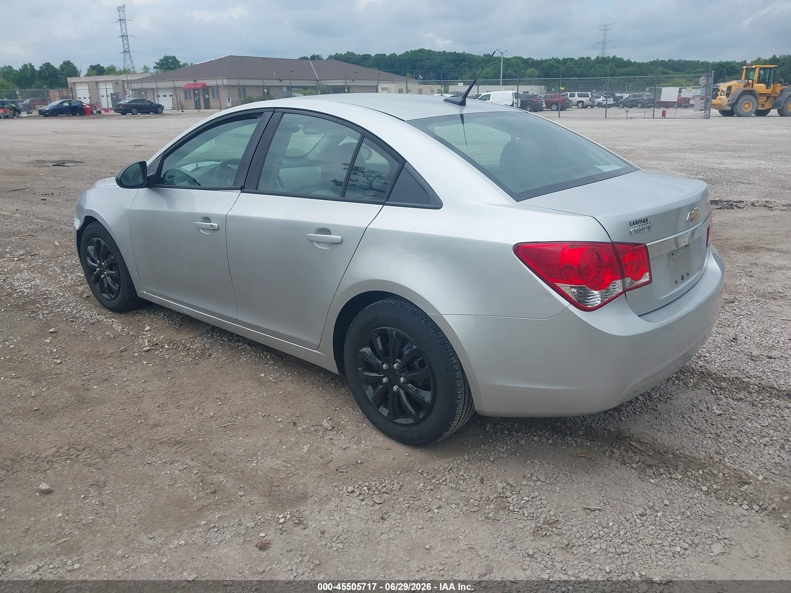 2013 Chevrolet Cruze Ls Auto Silver vin: 1G1PA5SH1D7289066
