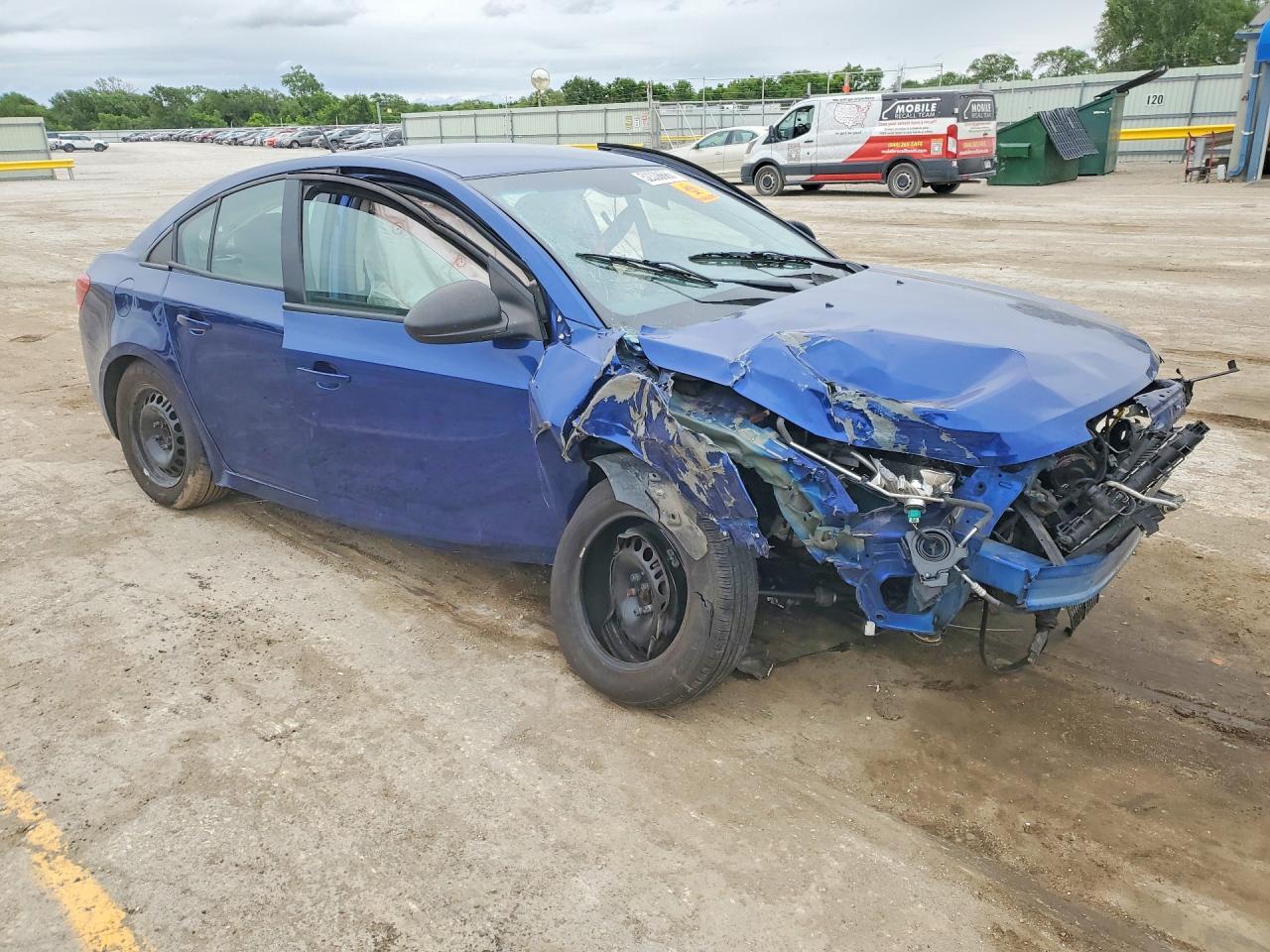 2013 Chevrolet Cruze Ls Blue vin: 1G1PA5SH1D7305444