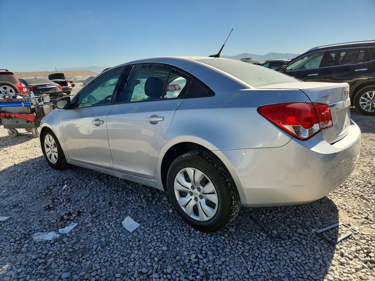 2014 Chevrolet Cruze Ls Silver vin: 1G1PA5SH1E7170984