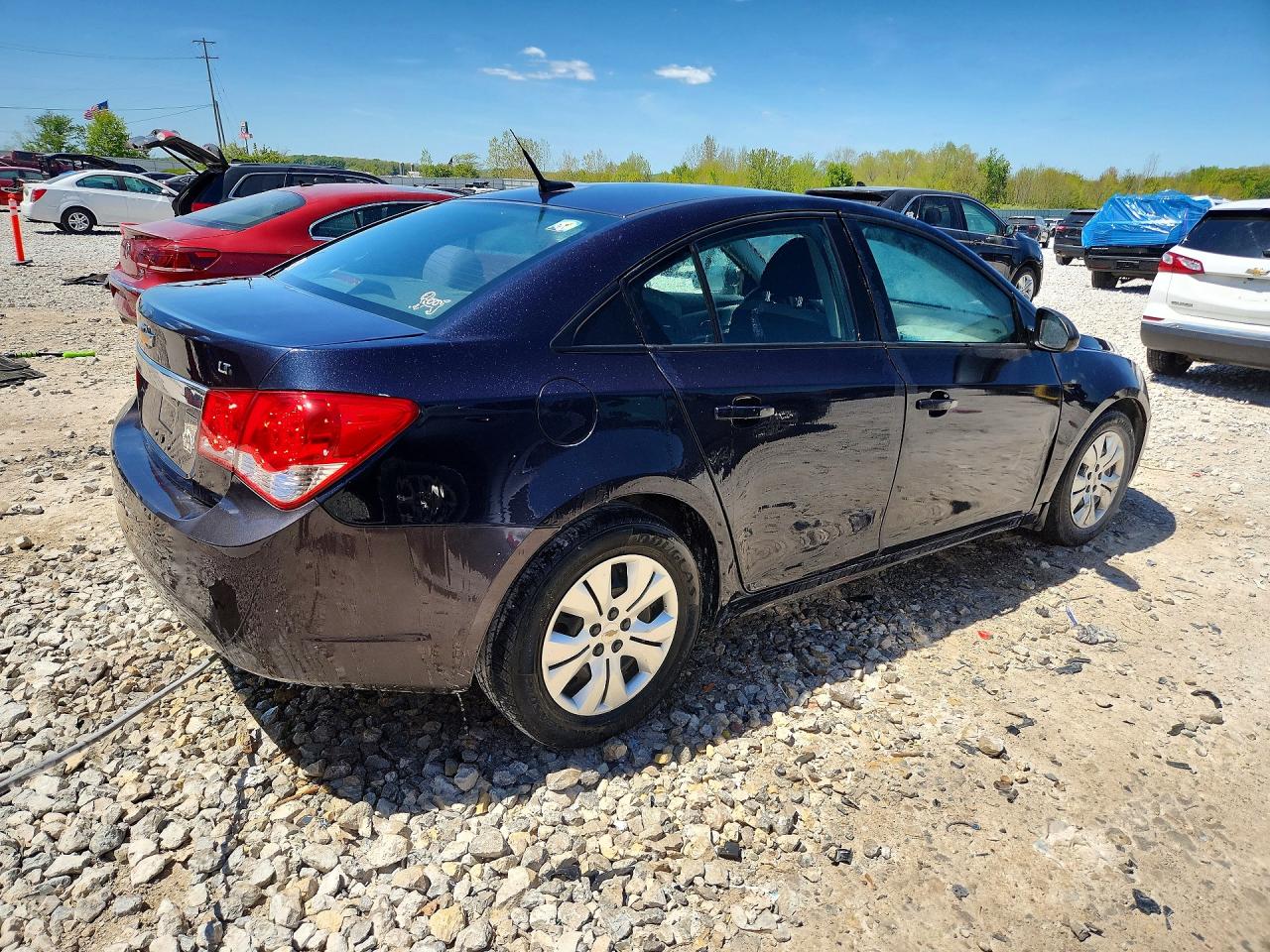 2014 Chevrolet Cruze Ls Blue vin: 1G1PA5SH1E7174503