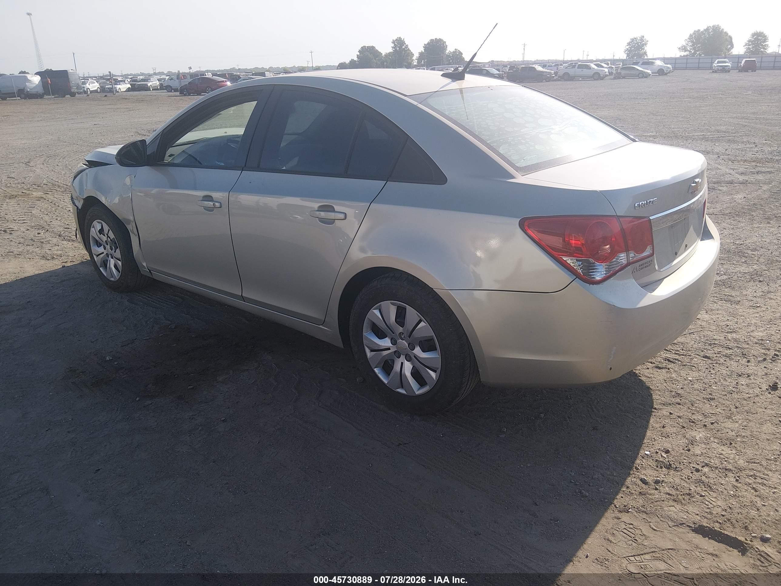 2014 Chevrolet Cruze Ls Auto Gold vin: 1G1PA5SH1E7180818