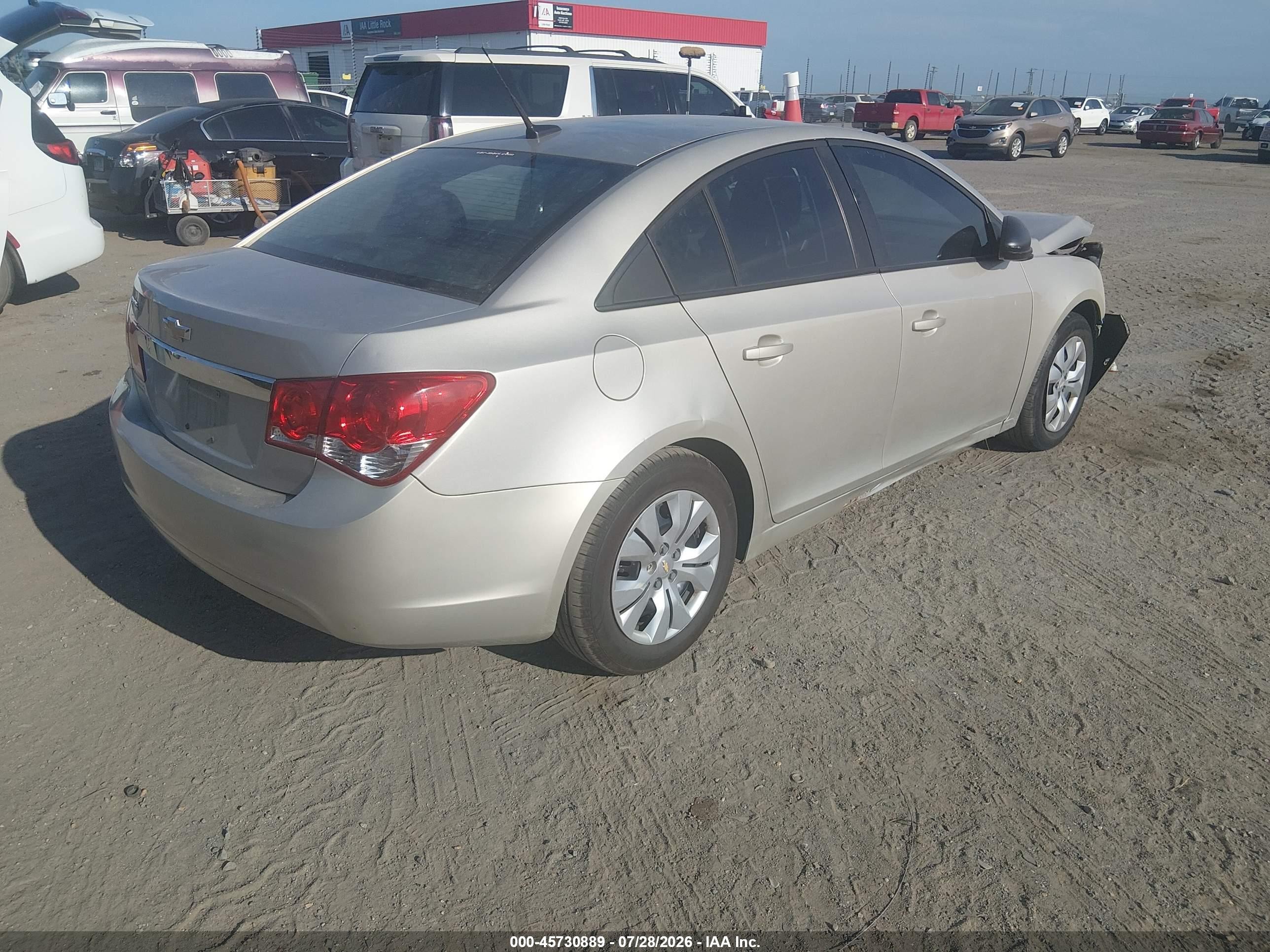 2014 Chevrolet Cruze Ls Auto Gold vin: 1G1PA5SH1E7180818