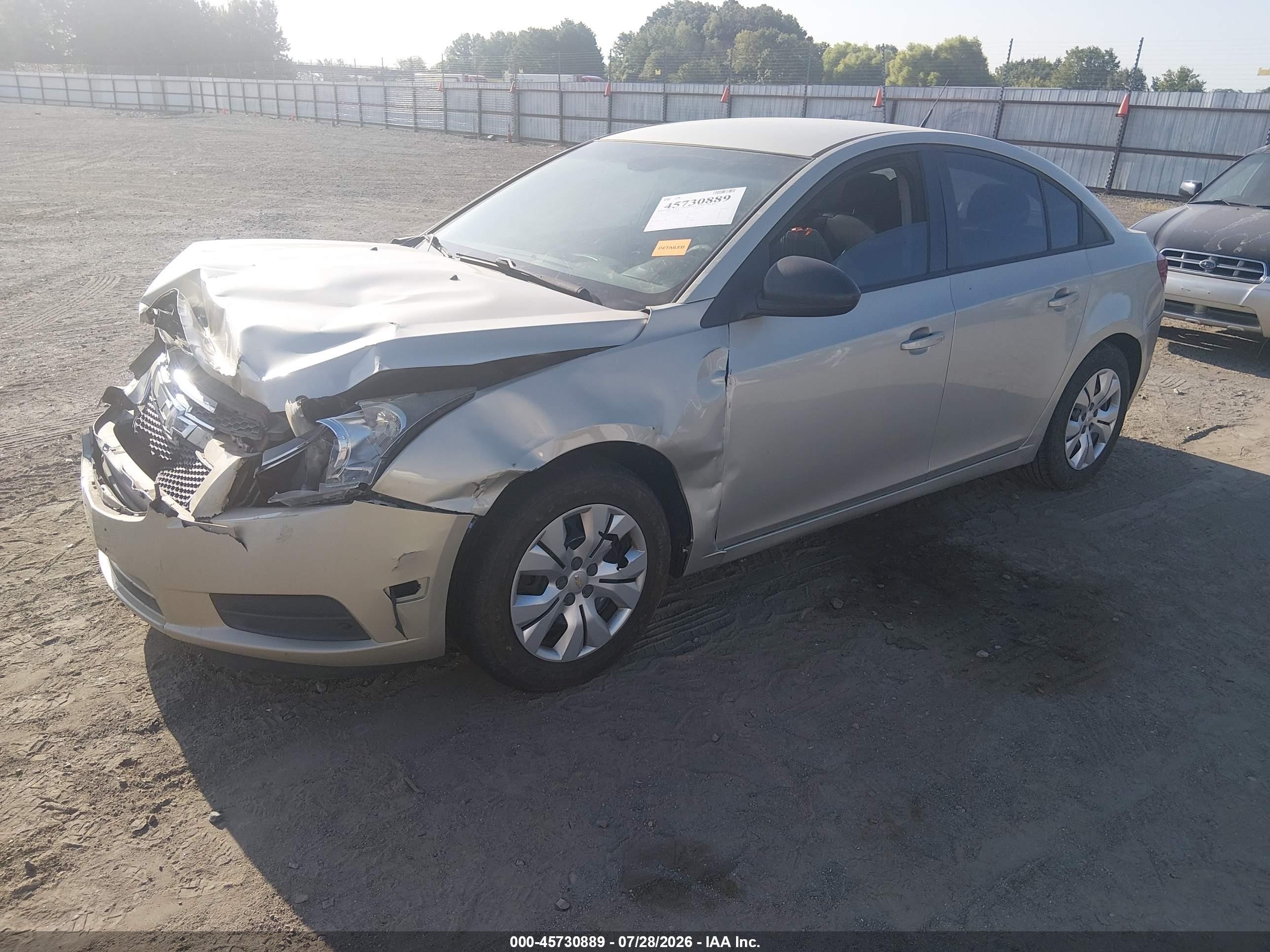 2014 Chevrolet Cruze Ls Auto Gold vin: 1G1PA5SH1E7180818