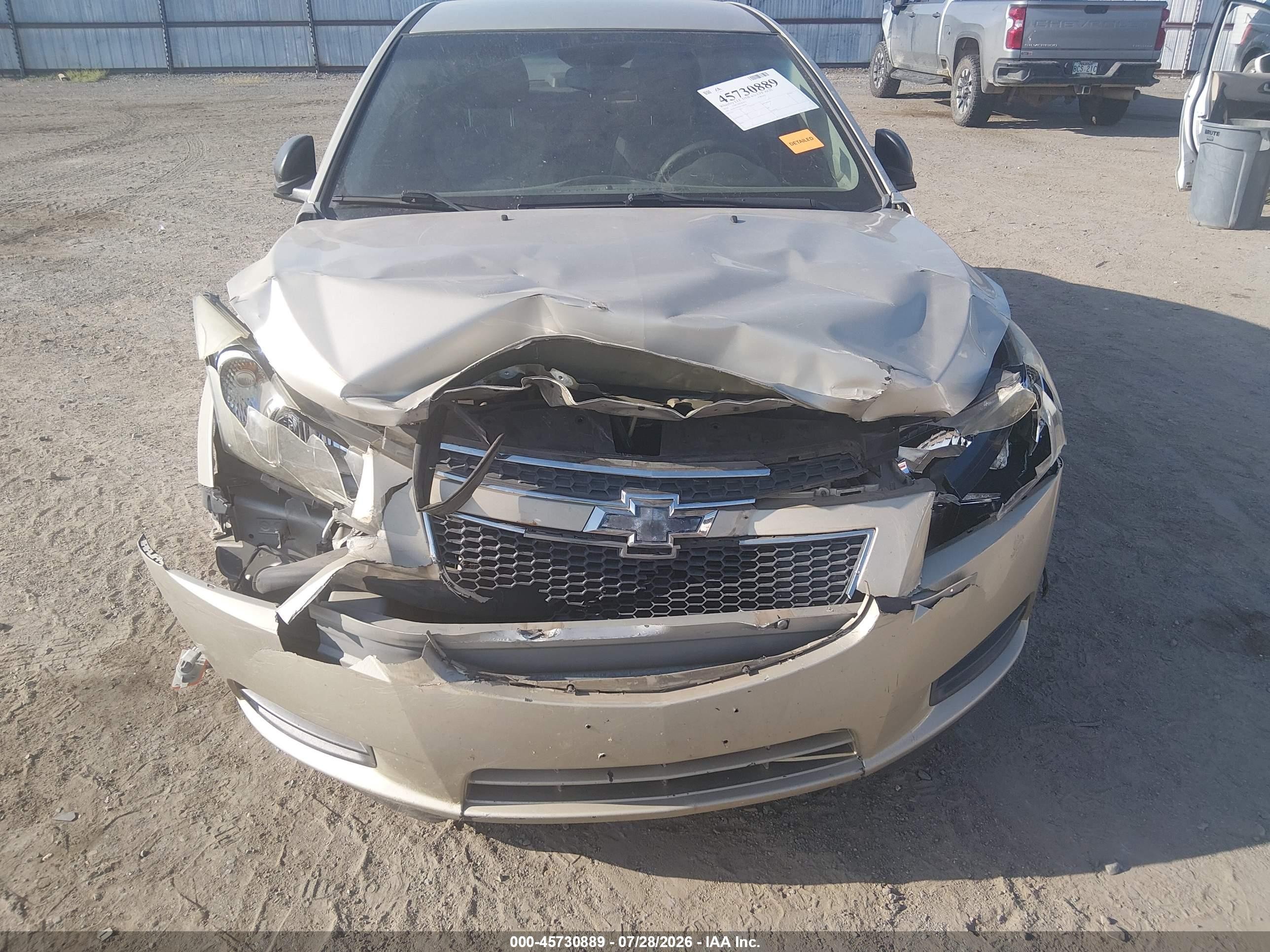 2014 Chevrolet Cruze Ls Auto Gold vin: 1G1PA5SH1E7180818