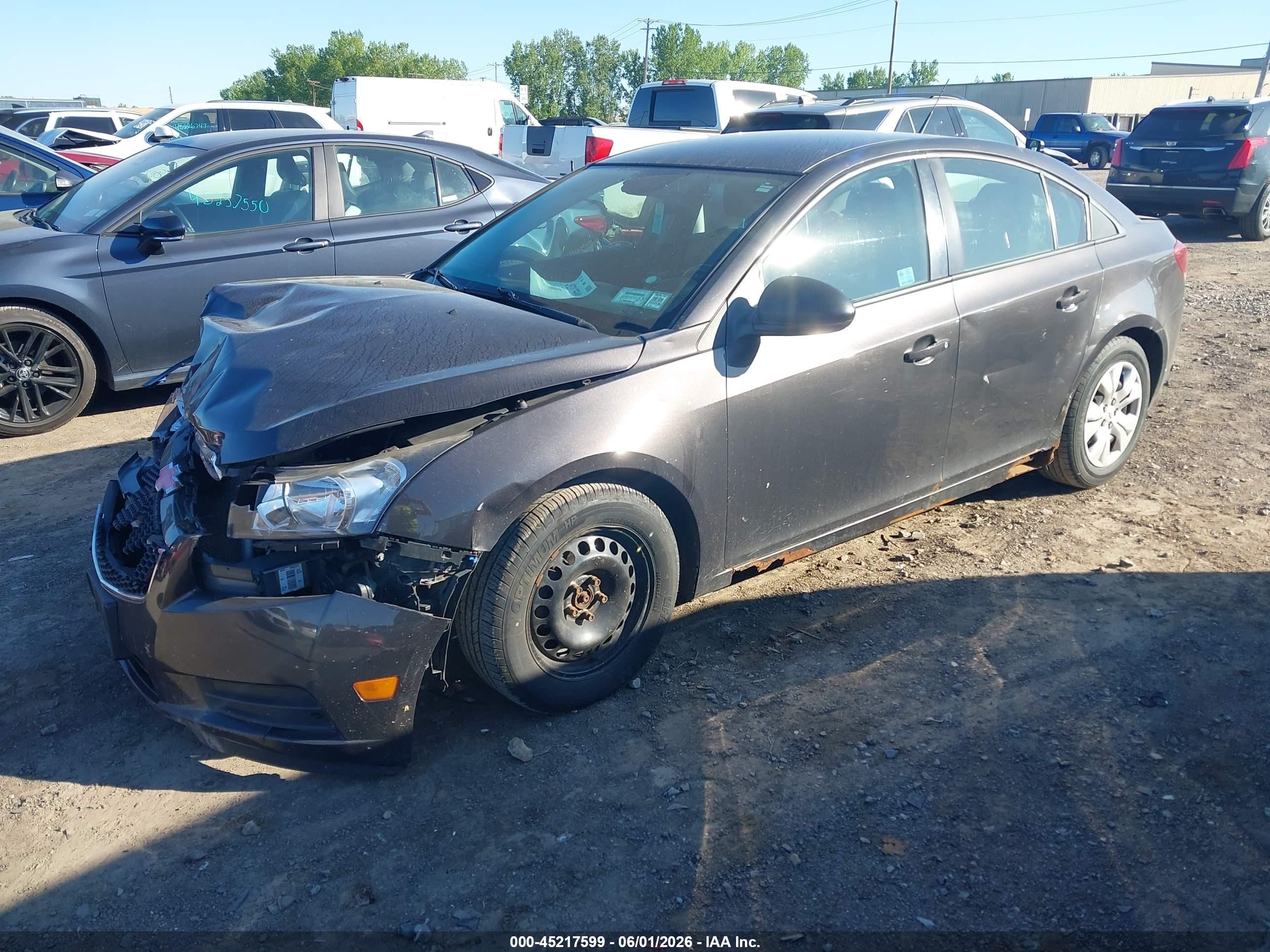 2014 Chevrolet Cruze Ls Auto Black vin: 1G1PA5SH1E7207676