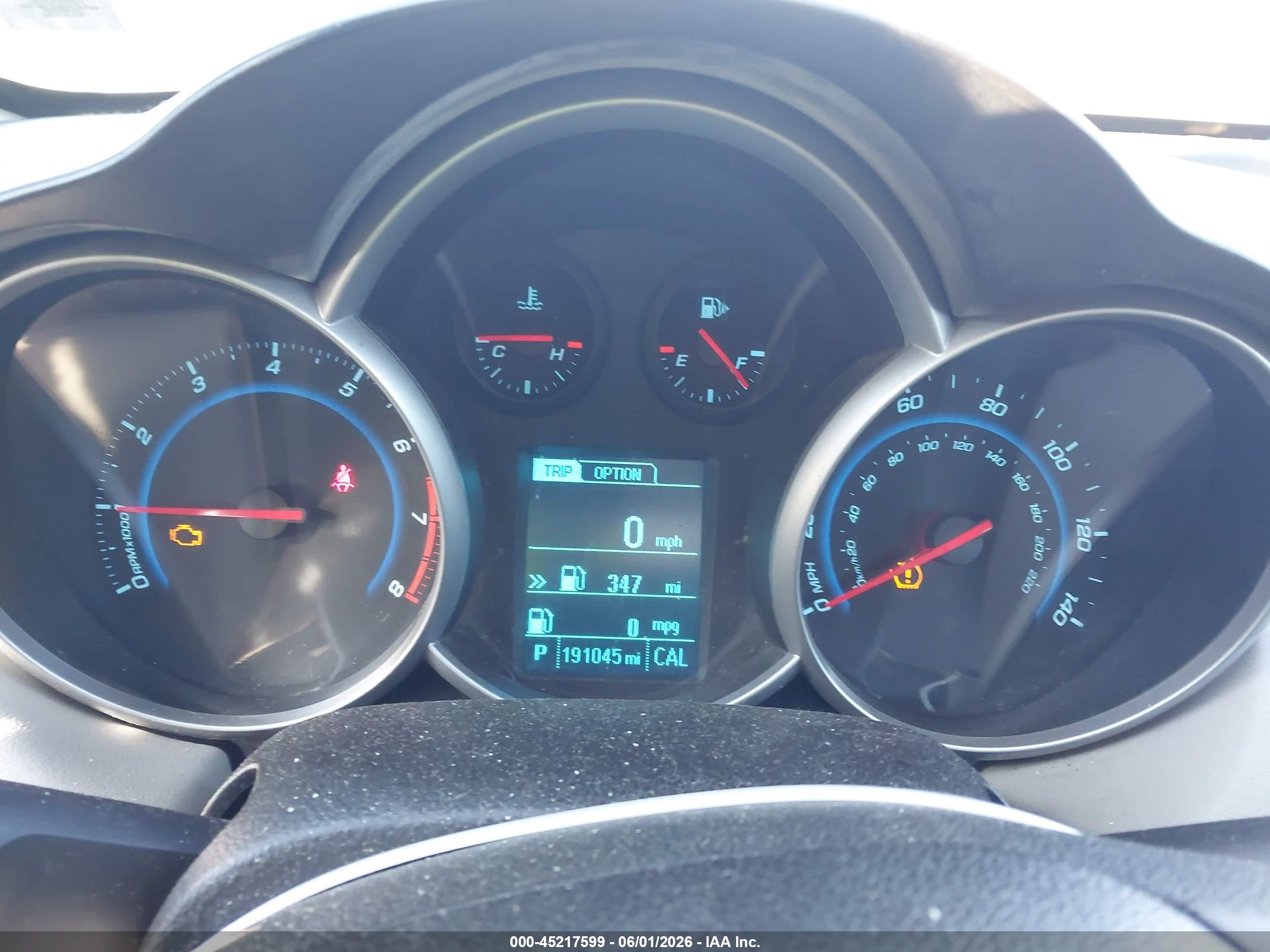 2014 Chevrolet Cruze Ls Auto Black vin: 1G1PA5SH1E7207676