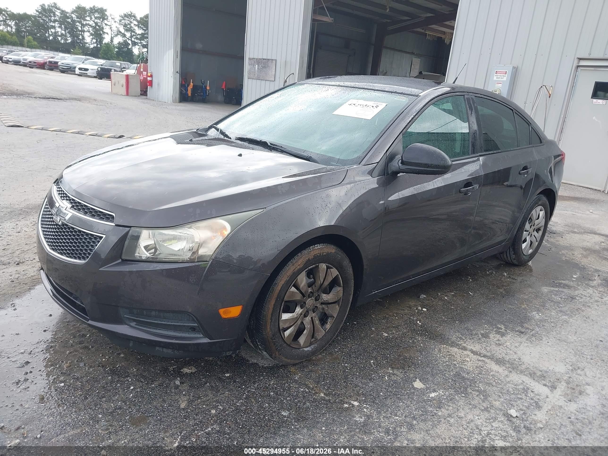 2014 Chevrolet Cruze Ls Auto Black vin: 1G1PA5SH1E7304151
