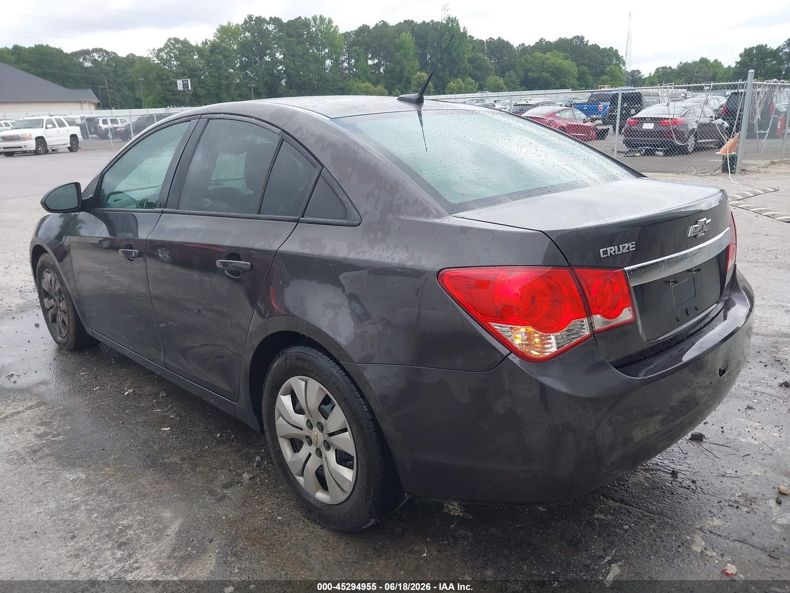 2014 Chevrolet Cruze Ls Auto Black vin: 1G1PA5SH1E7304151