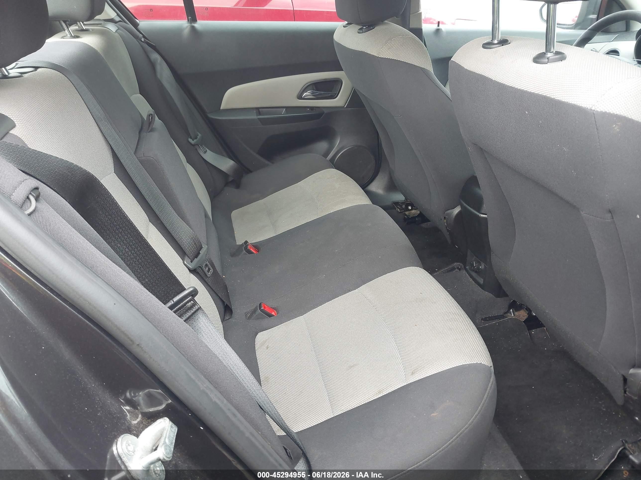 2014 Chevrolet Cruze Ls Auto Black vin: 1G1PA5SH1E7304151