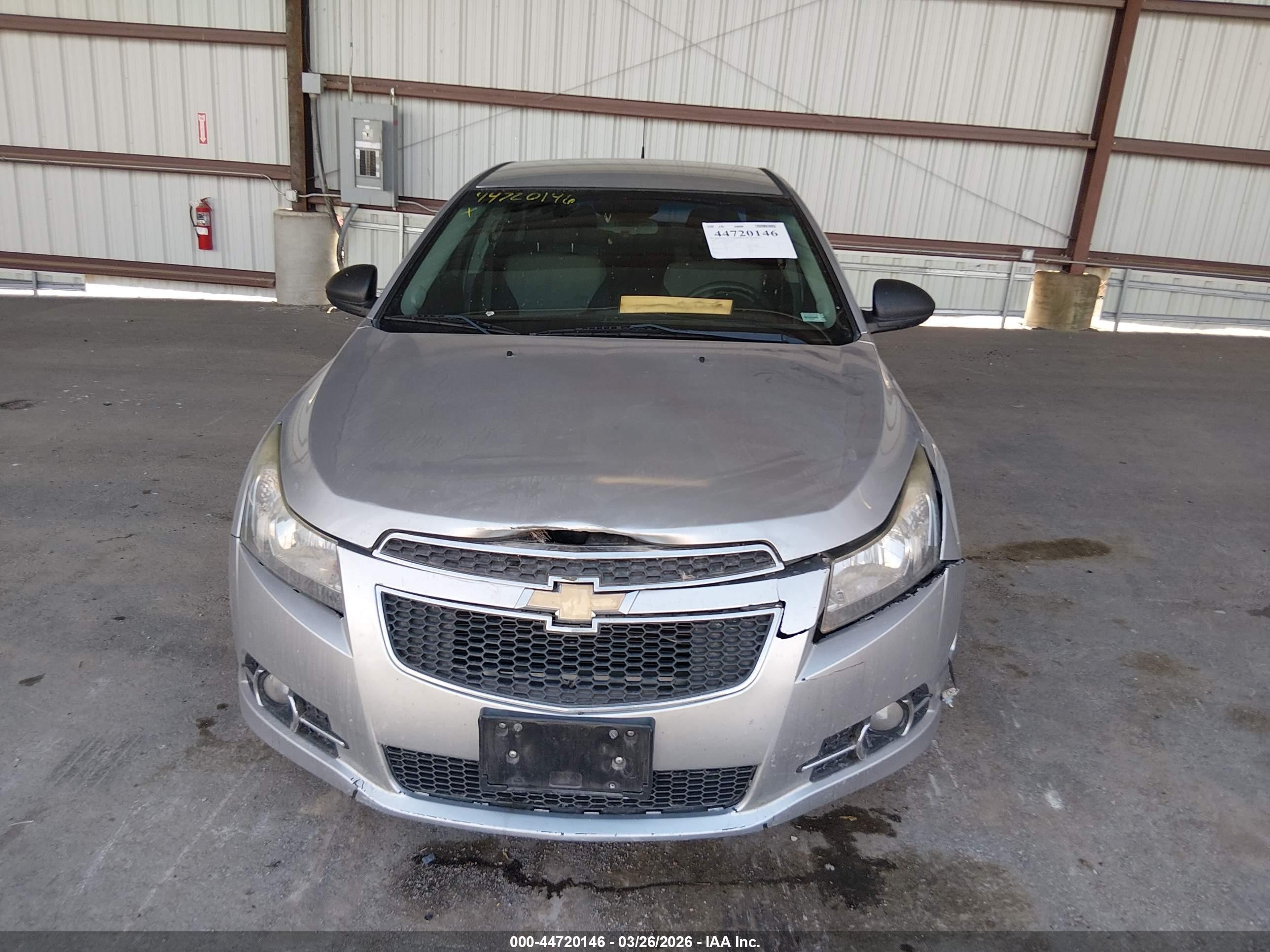 2014 Chevrolet Cruze Ls Auto Silver vin: 1G1PA5SH1E7418263