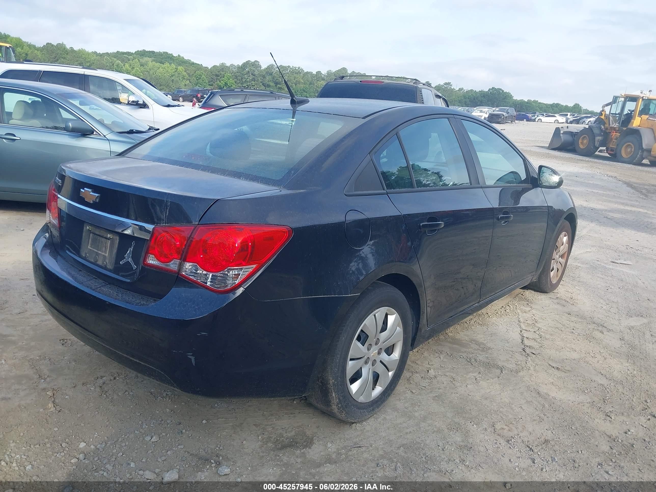 2014 Chevrolet Cruze Ls Auto Black vin: 1G1PA5SH1E7472520
