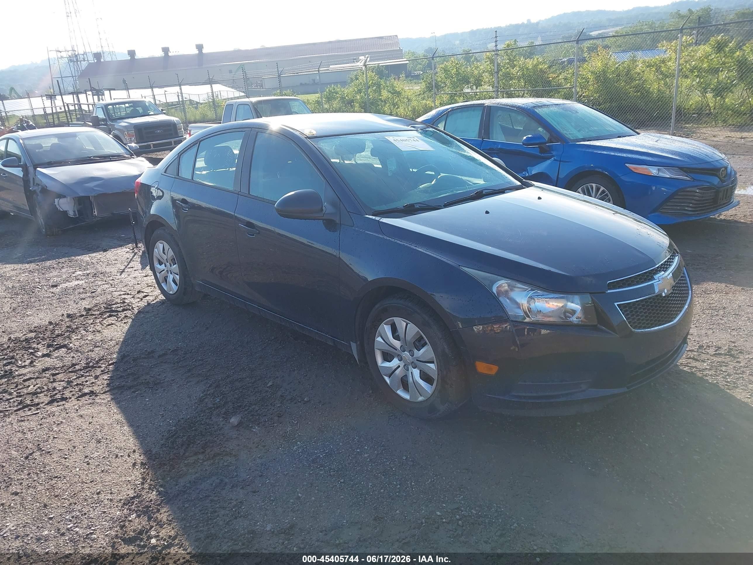 2014 Chevrolet Cruze Ls Auto Dark Blue vin: 1G1PA5SH1E7488118