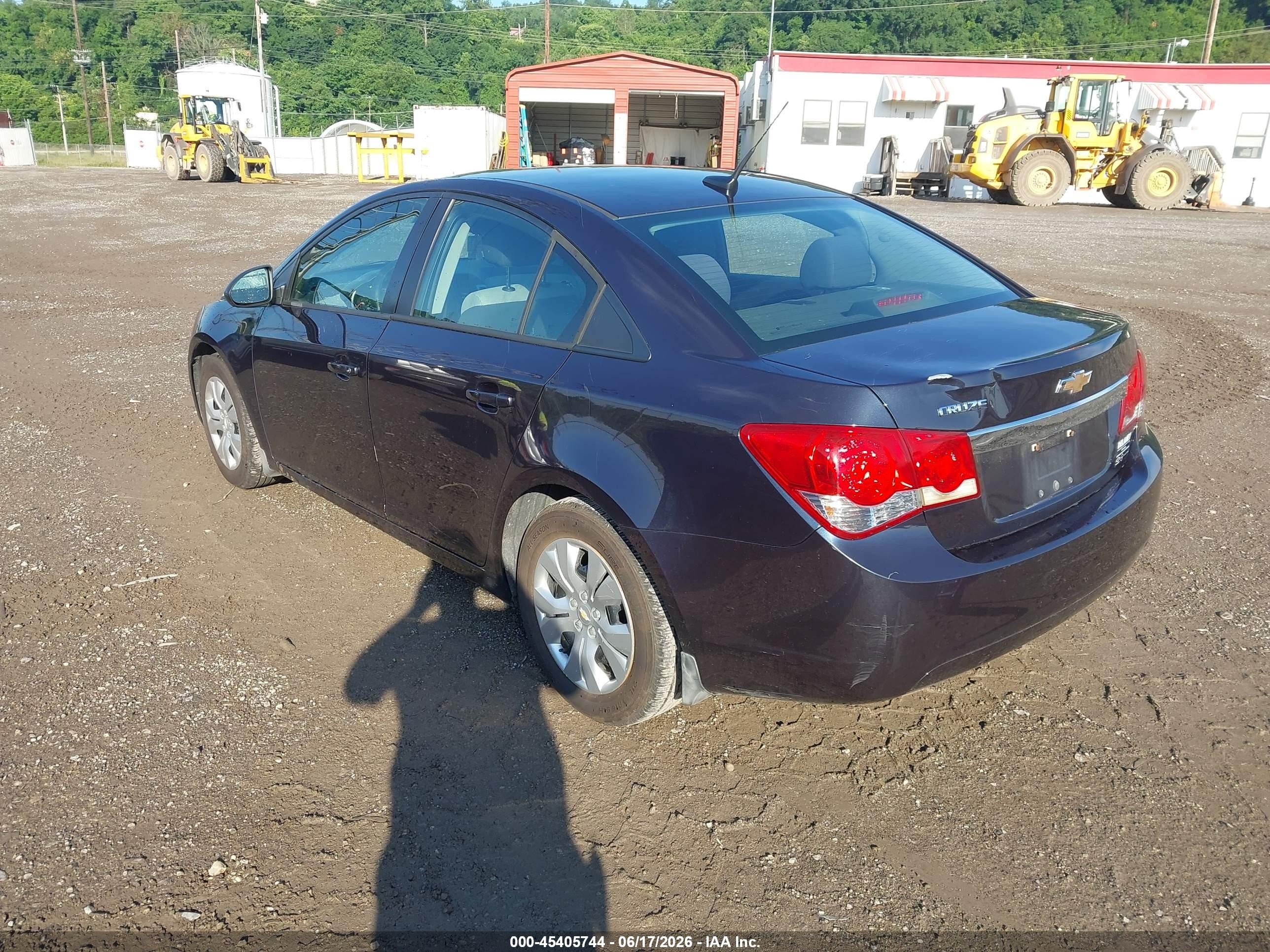 2014 Chevrolet Cruze Ls Auto Dark Blue vin: 1G1PA5SH1E7488118