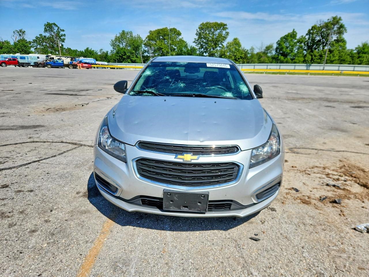 2015 Chevrolet Cruze Ls Silver vin: 1G1PA5SH1F7116022