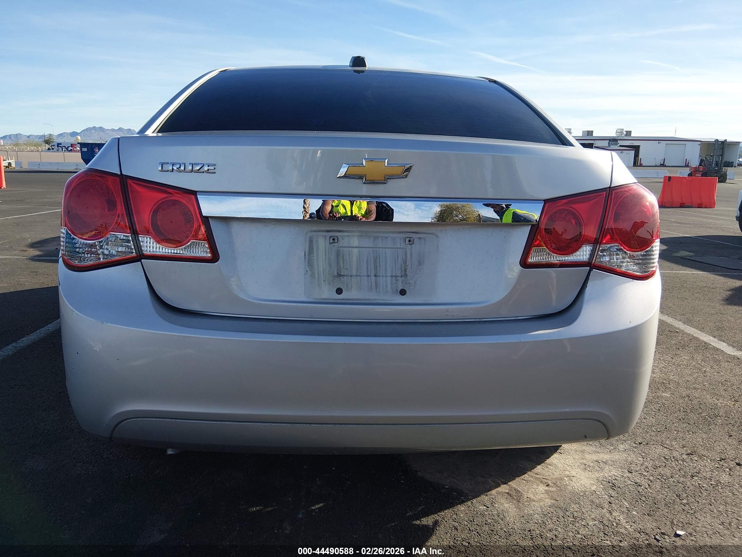2015 Chevrolet Cruze Ls Auto Silver vin: 1G1PA5SH1F7128283